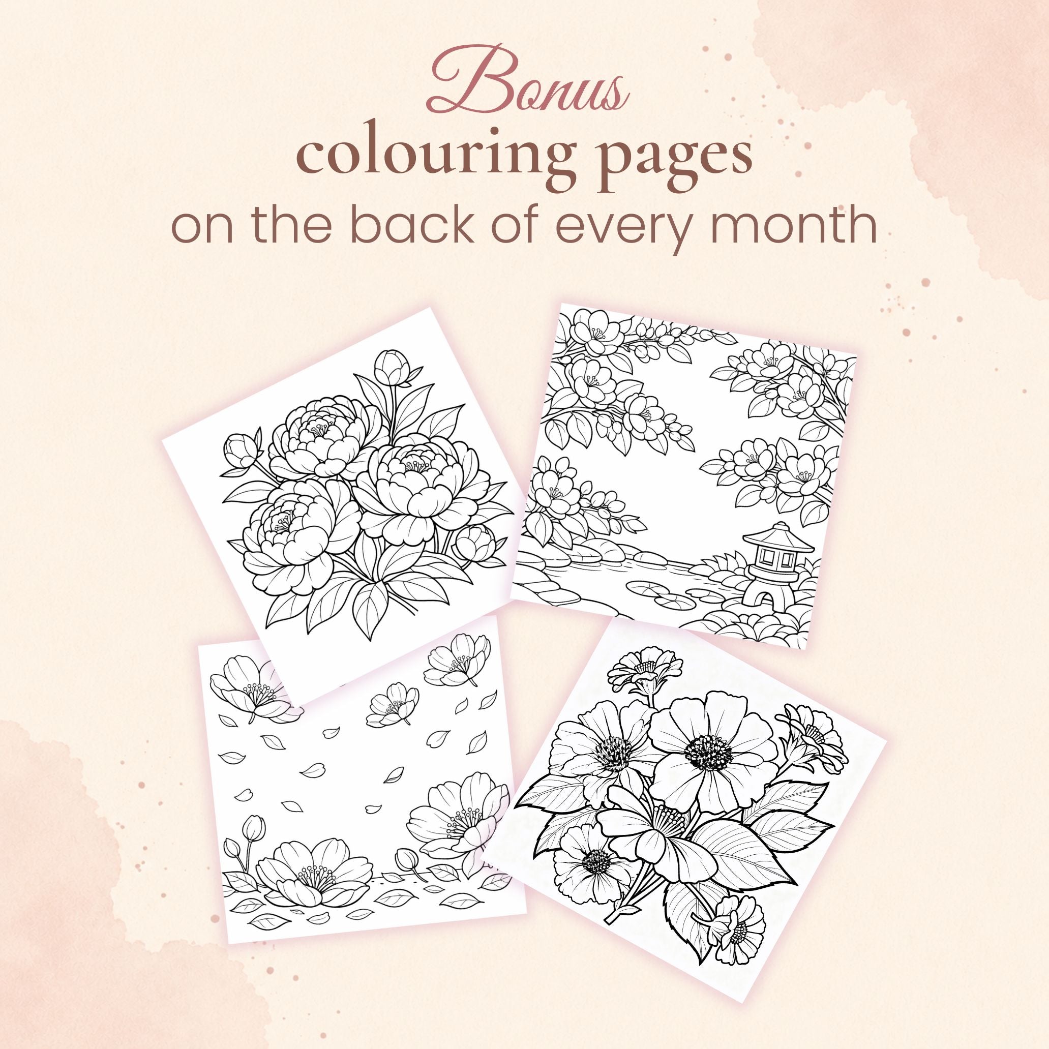 2027 Sprigs & Petals - Versatile 4-in-1 Magnetic, Wall and Desk Calendar