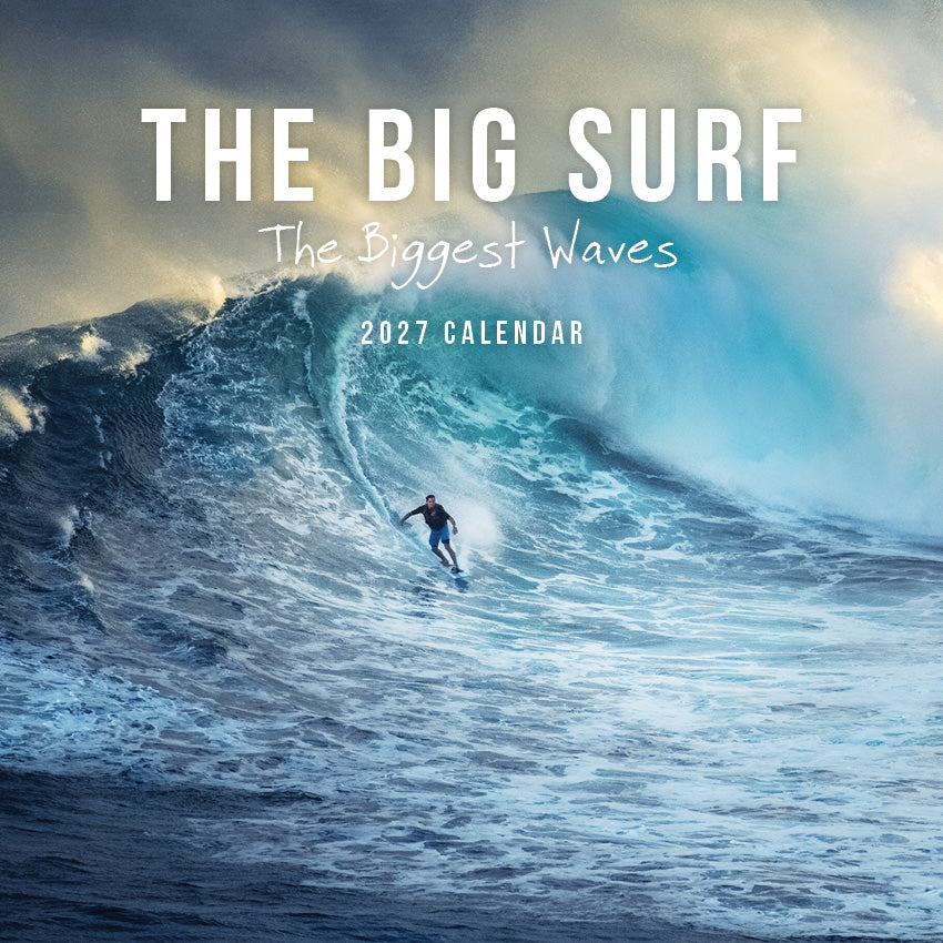 2027 The Big Surf Biggest Waves - Square Wall Calendar