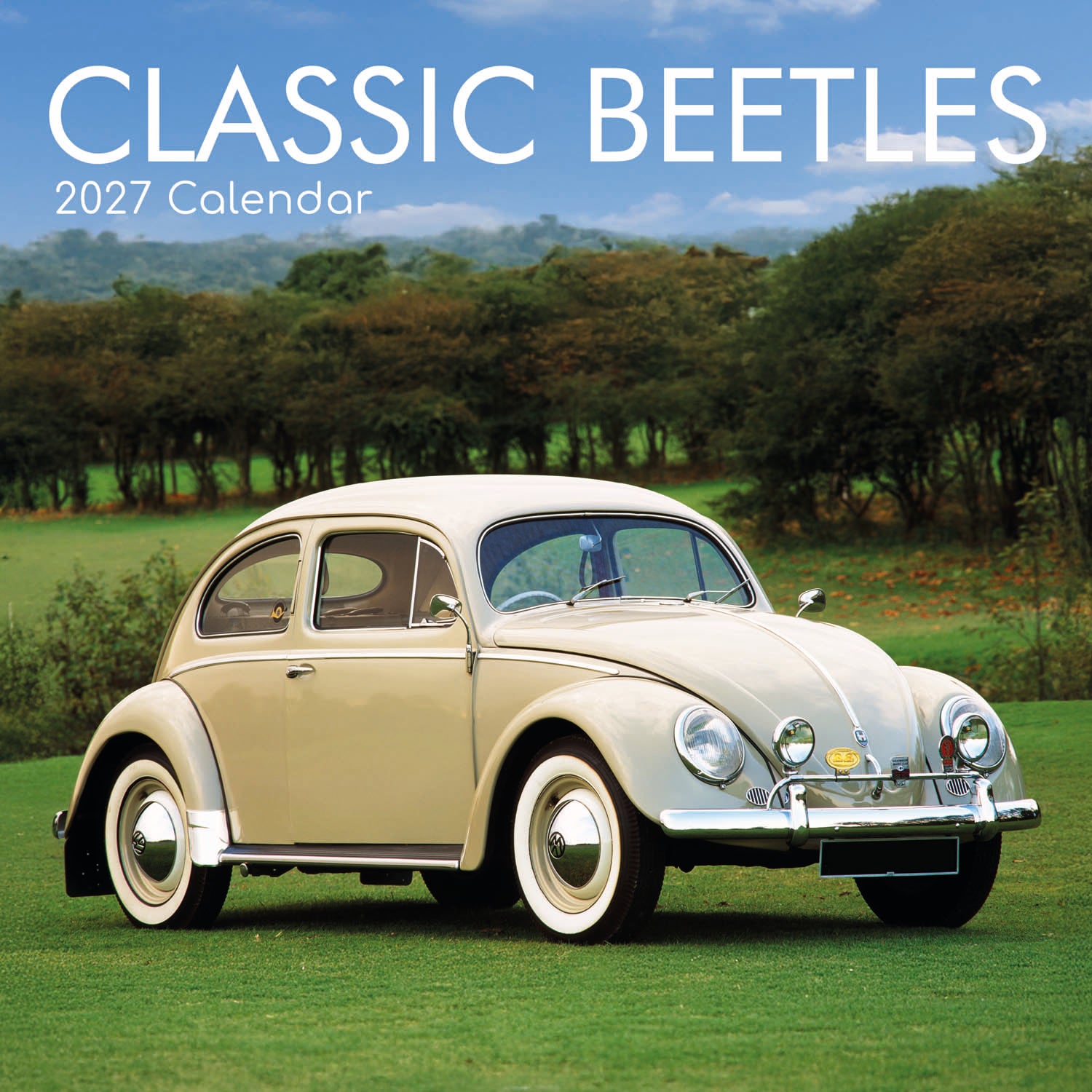 2027 Classic Beetles - Square Wall Calendar