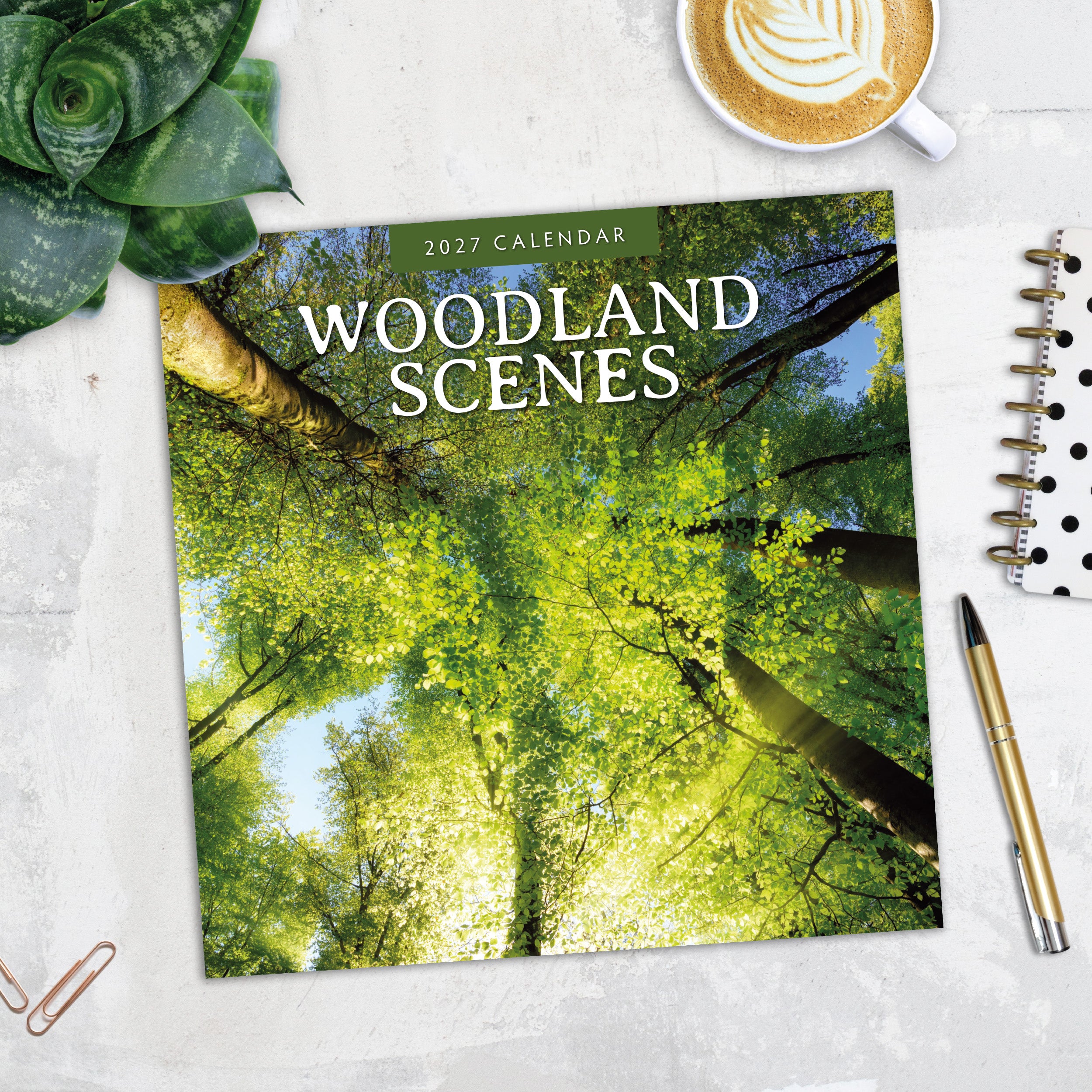 2027 Woodland Scenes - Square Wall Calendar