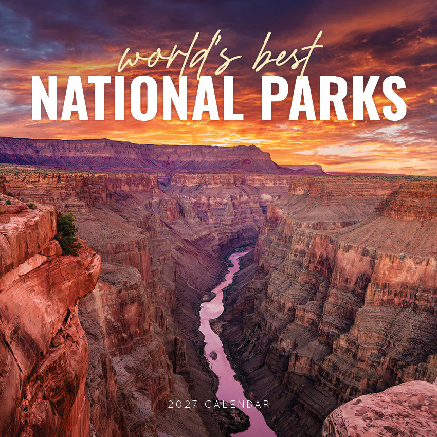 2027 World's Best National Parks - Square Wall Calendar