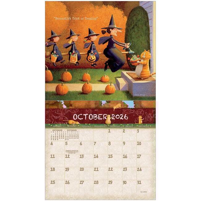 2026 Legacy A Cat's Life - Deluxe Wall Calendar