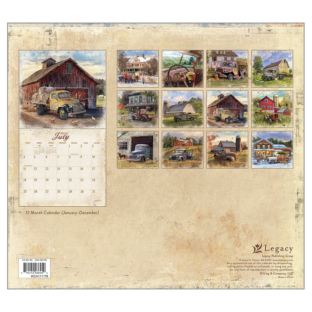 2027 Home On The Range - Deluxe Wall Calendar by Terry Redlin