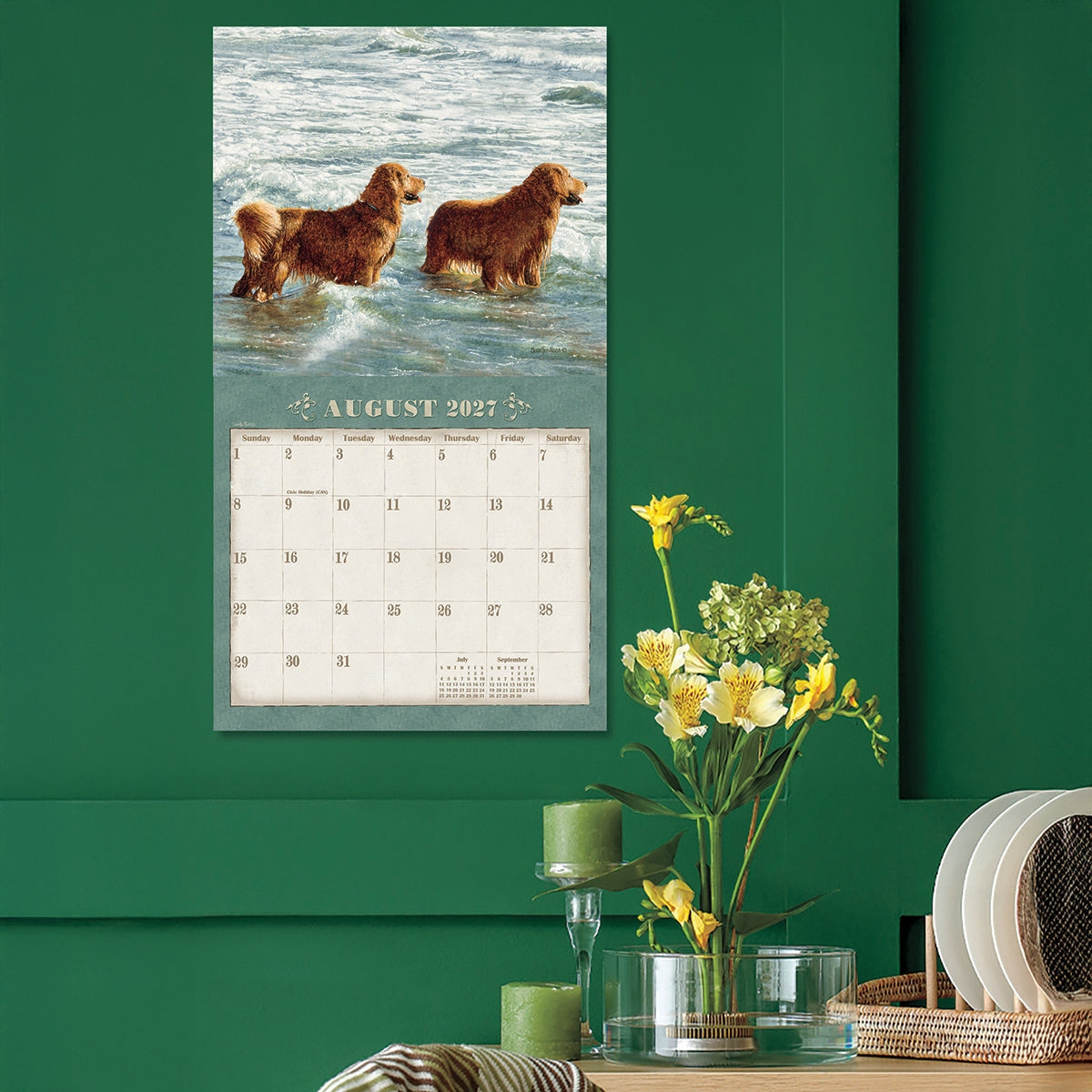 2027 Dogs We Love - Deluxe Wall Calendar by Suren Nersisyan