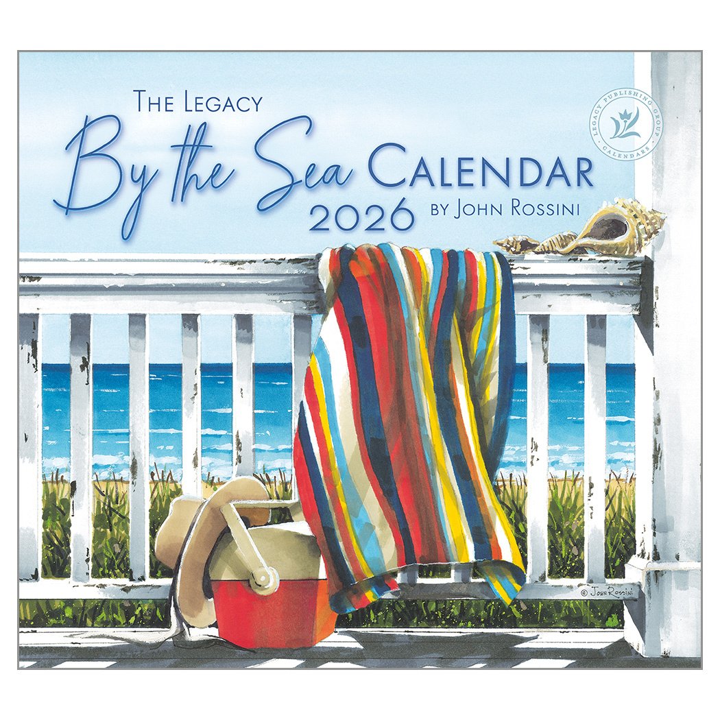 2026 Legacy By The Sea - Deluxe Wall Calendar