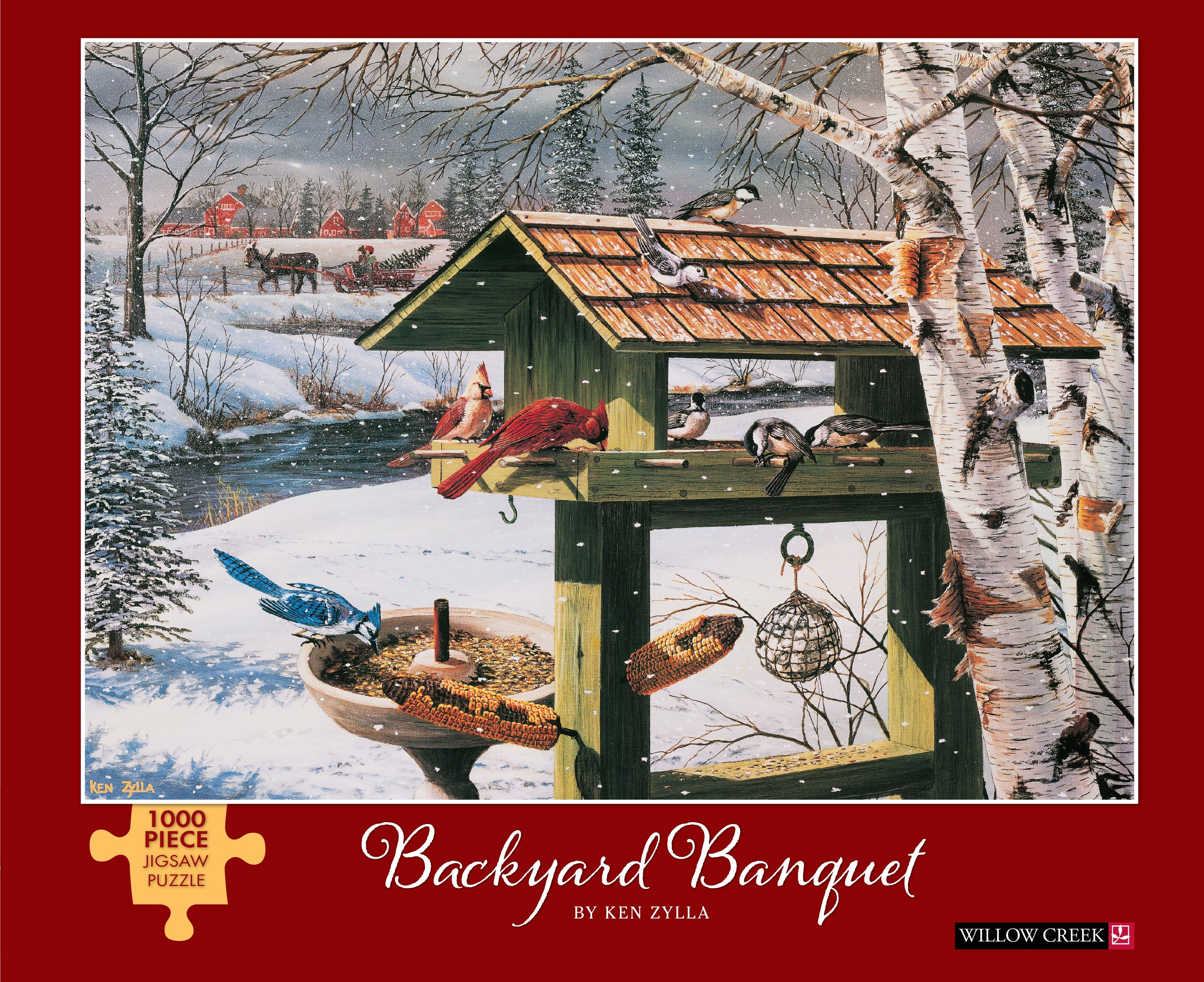 Backyard Banquet 1000 Piece - Jigsaw Puzzle