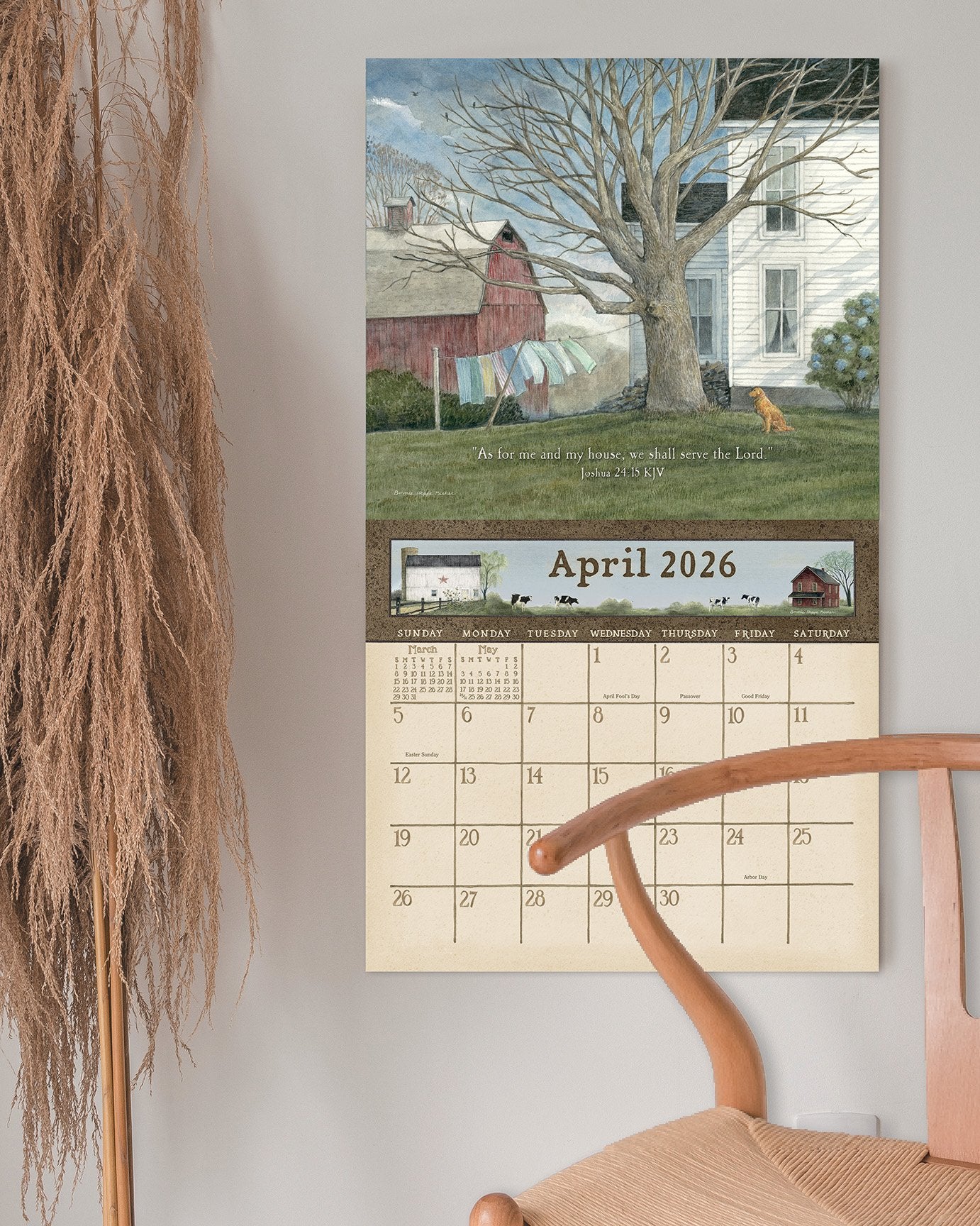 2026 Legacy Country Blessings - Deluxe Wall Calendar