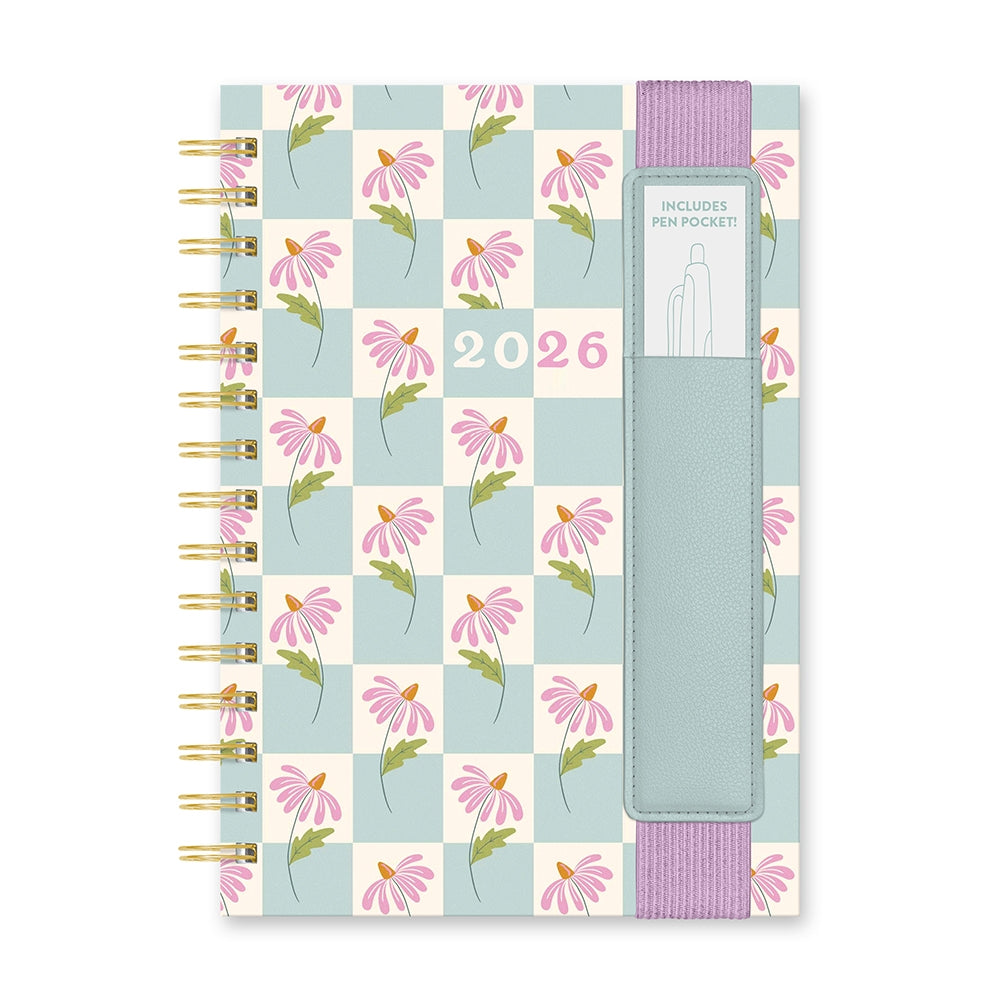 2026 Coneflower Corner (Oliver) - 17-Month Monthly & Weekly Diary/Planner