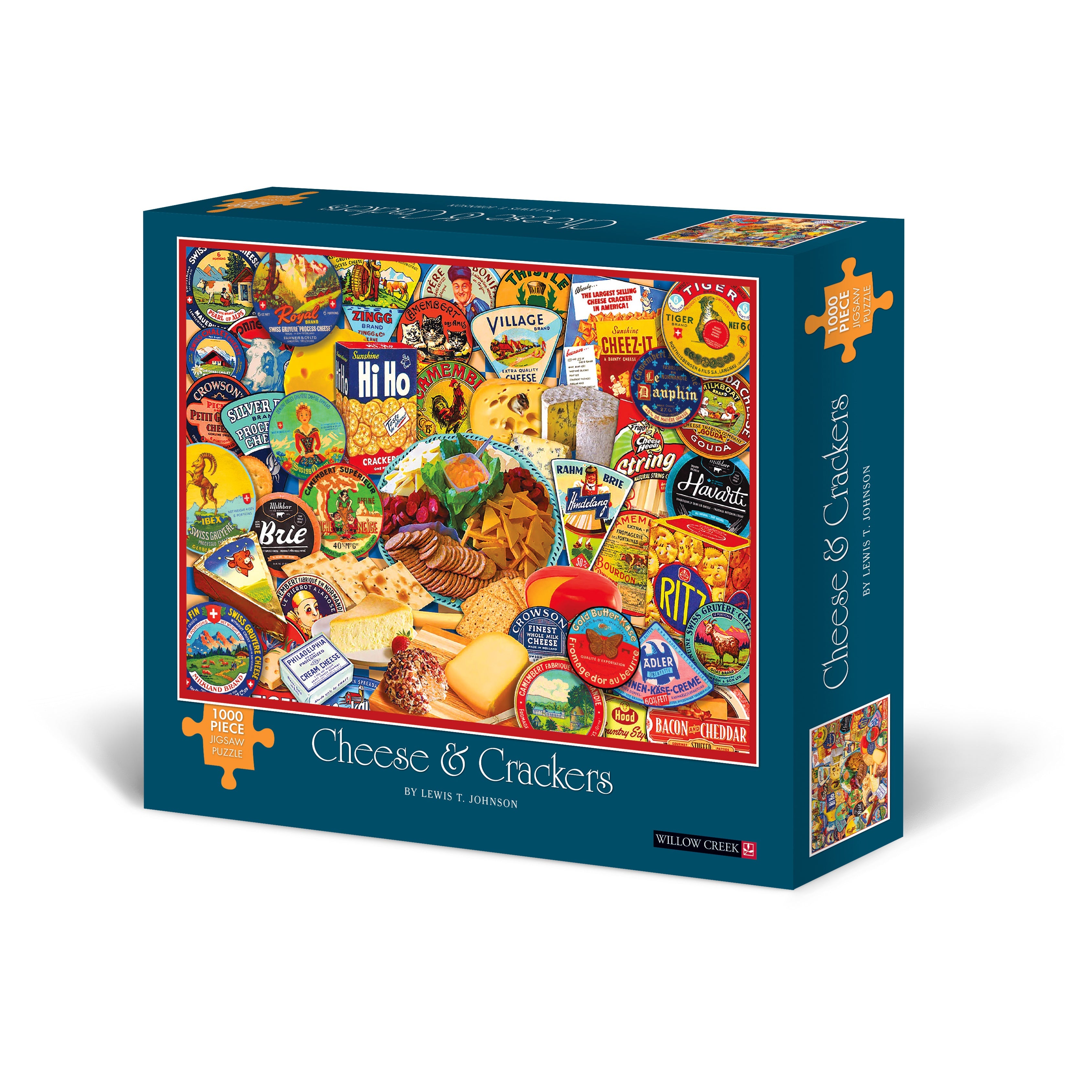 Cheese & Crackers 1000 Piece - Jigsaw Puzzle