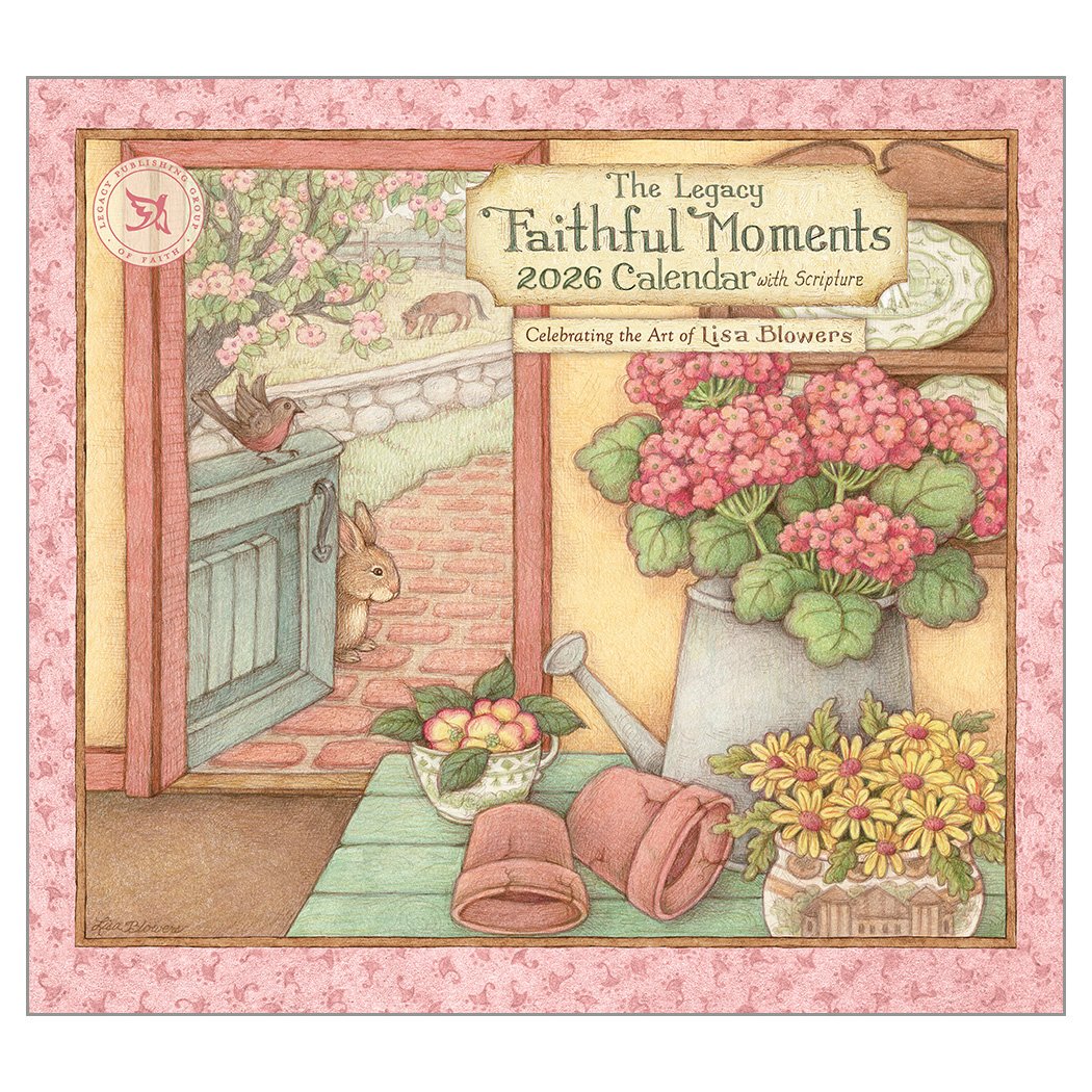 2026 Legacy Faithful Moments - Scripture - Deluxe Wall Calendar