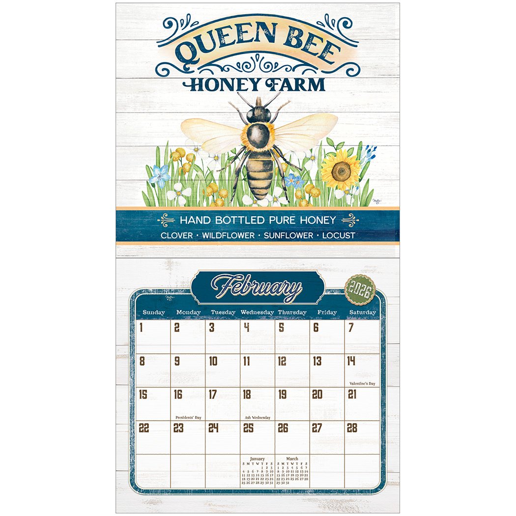 2026 Legacy Farm To Table - Deluxe Wall Calendar