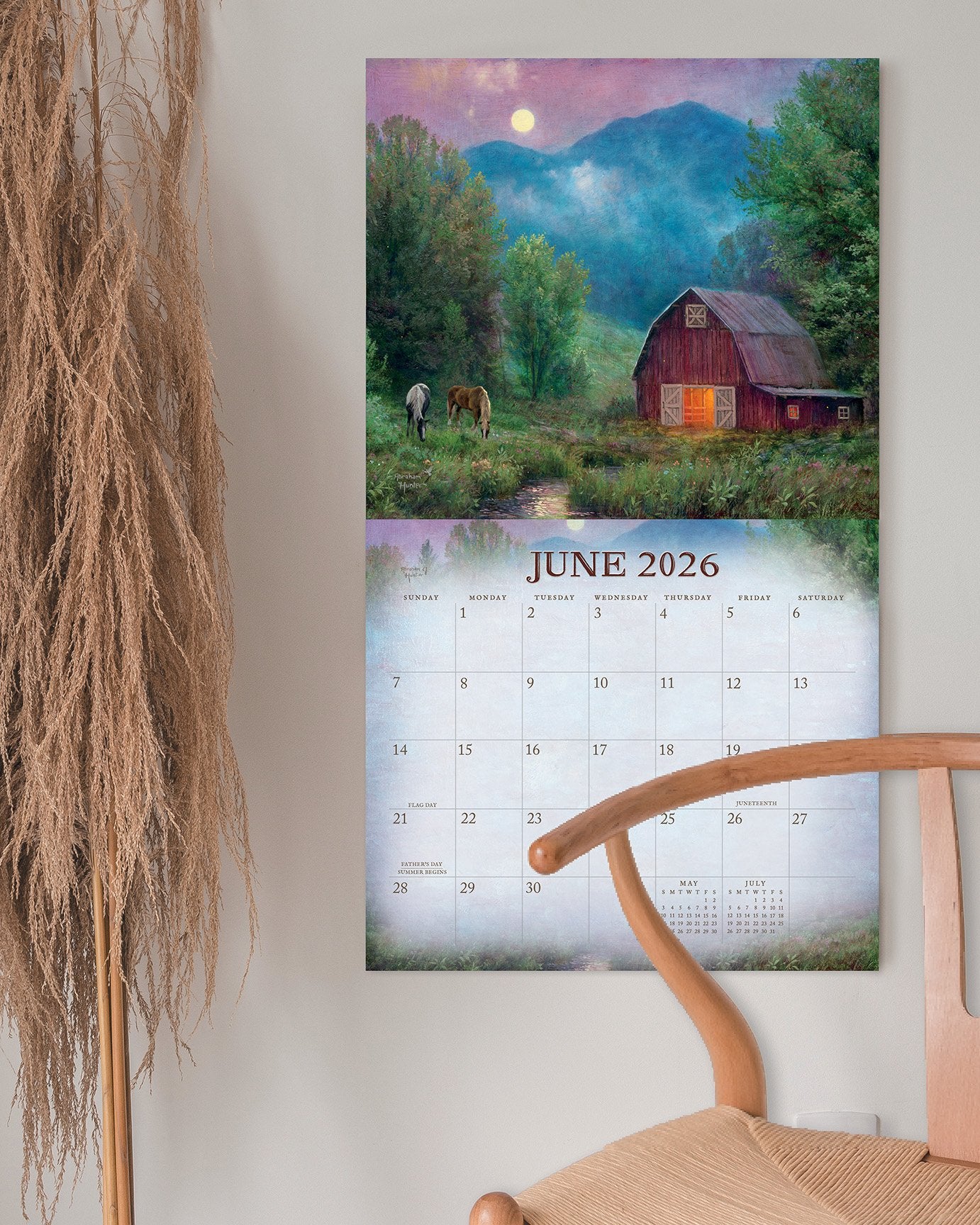 2026 Legacy Four Seasons - Deluxe Wall Calendar