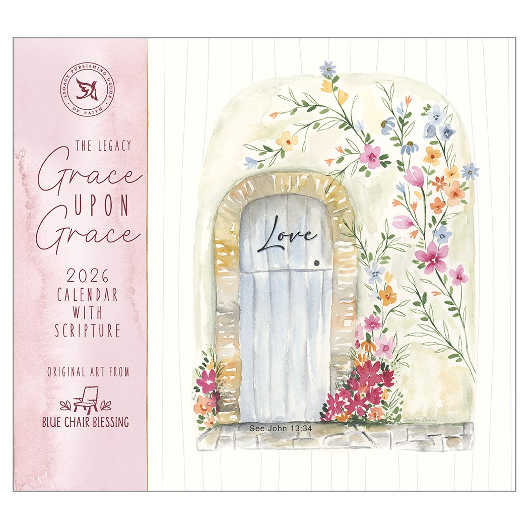 2026 Legacy Grace Upon Grace - Deluxe Wall Calendar
