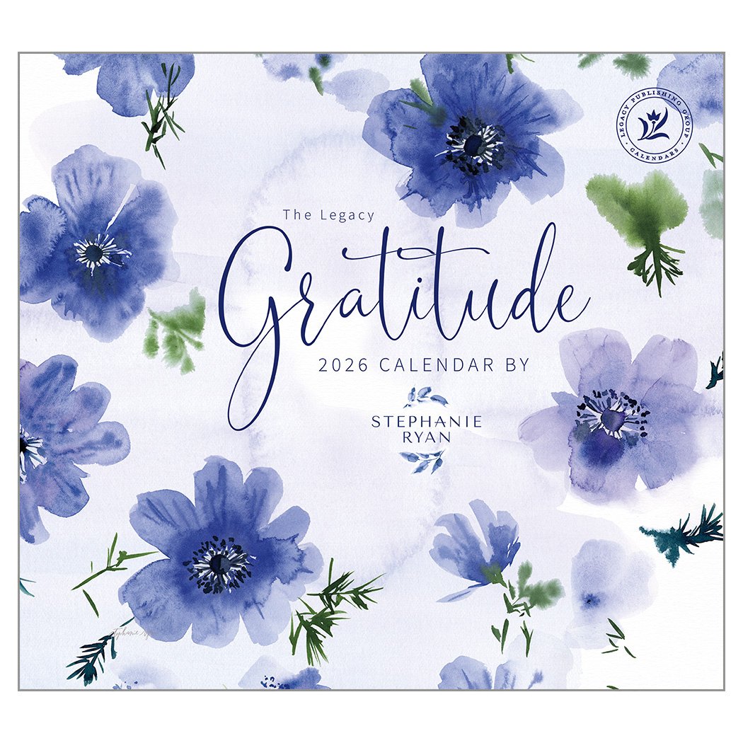 2026 Legacy Gratitude - Deluxe Wall Calendar