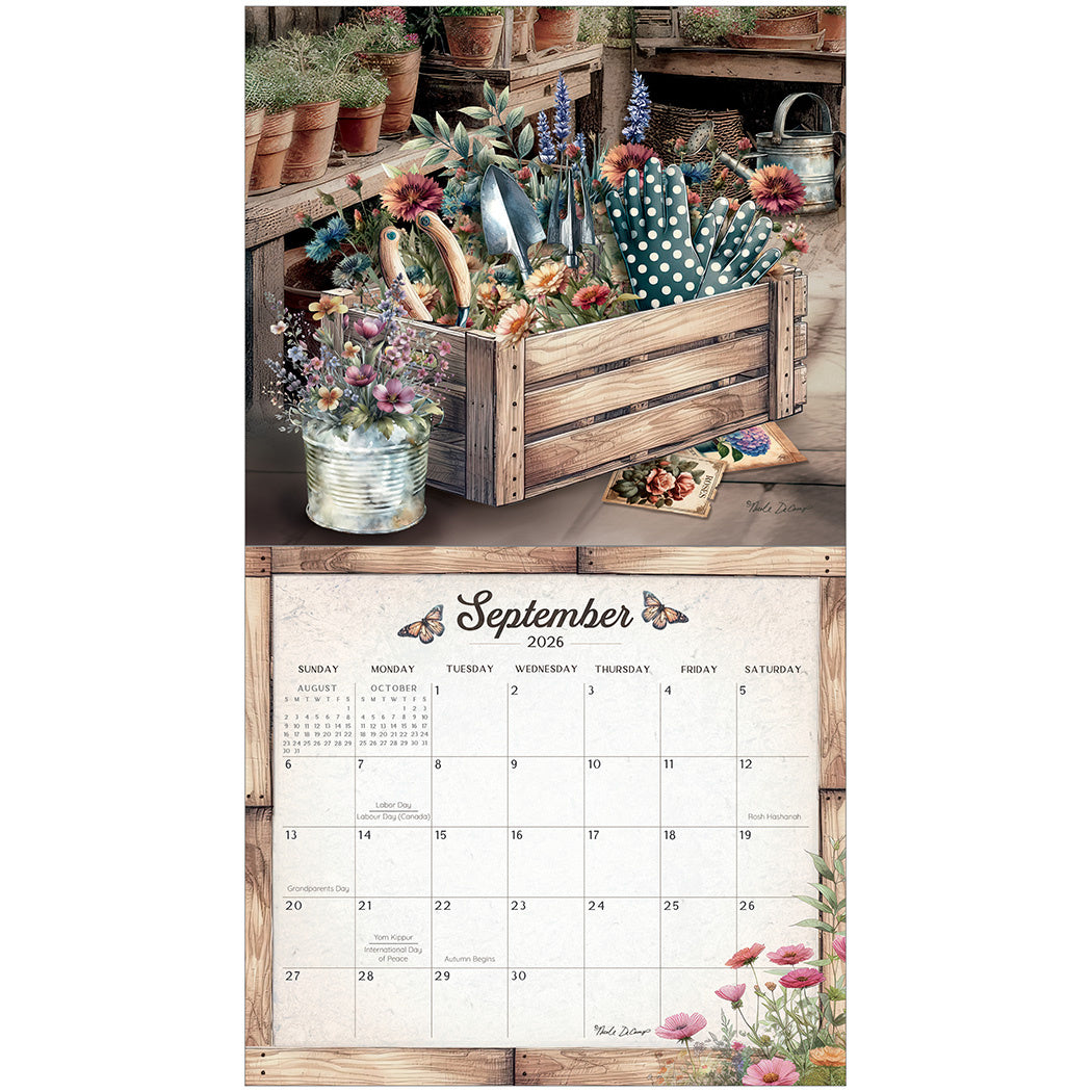 2026 Legacy Gardening - Deluxe Wall Calendar
