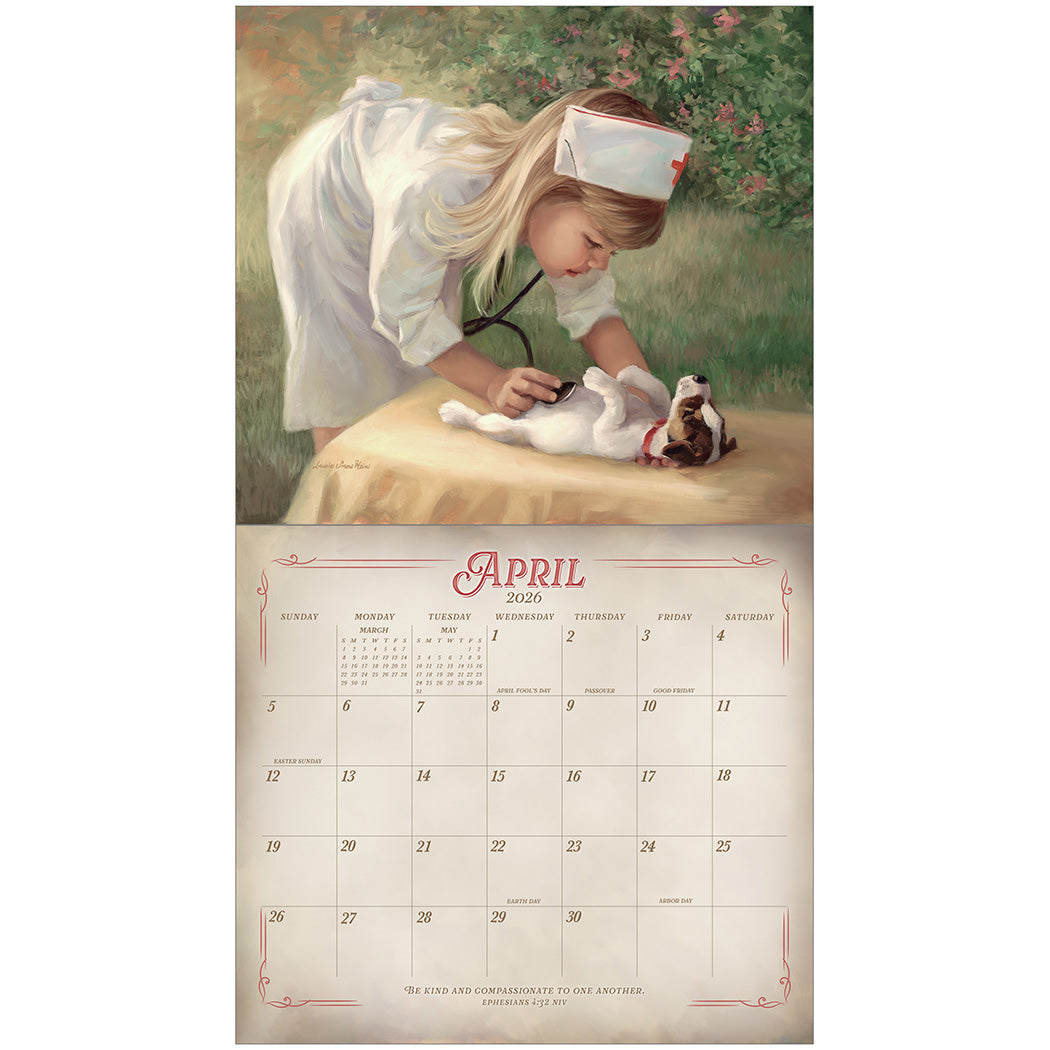 2026 Legacy Little Lessons In Love - Deluxe Wall Calendar