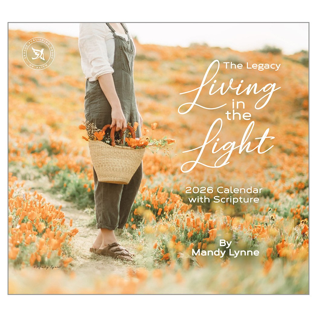 2026 Legacy Living In The Light - Deluxe Wall Calendar