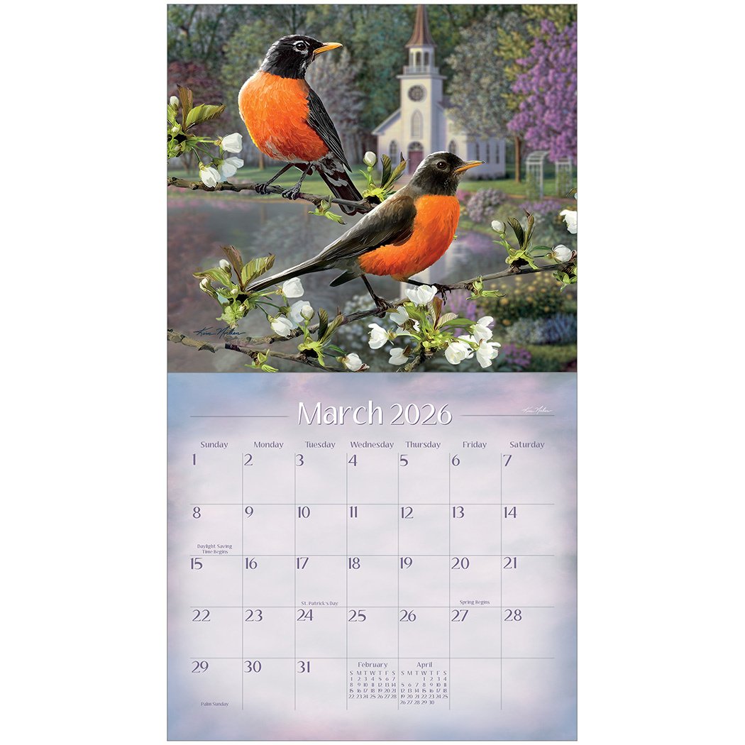 2026 Legacy Peace And Tranquility - Deluxe Wall Calendar