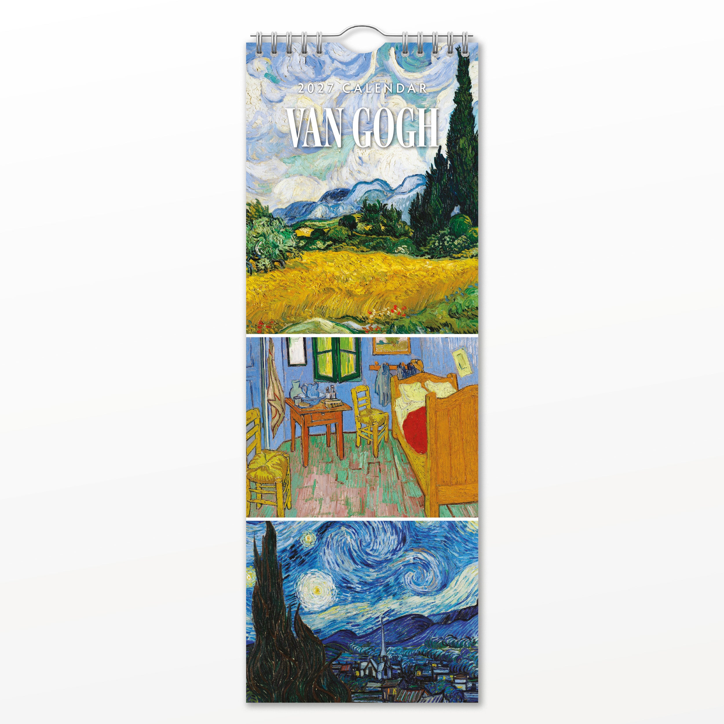 2027 Van Gogh - Slim Wall Calendar
