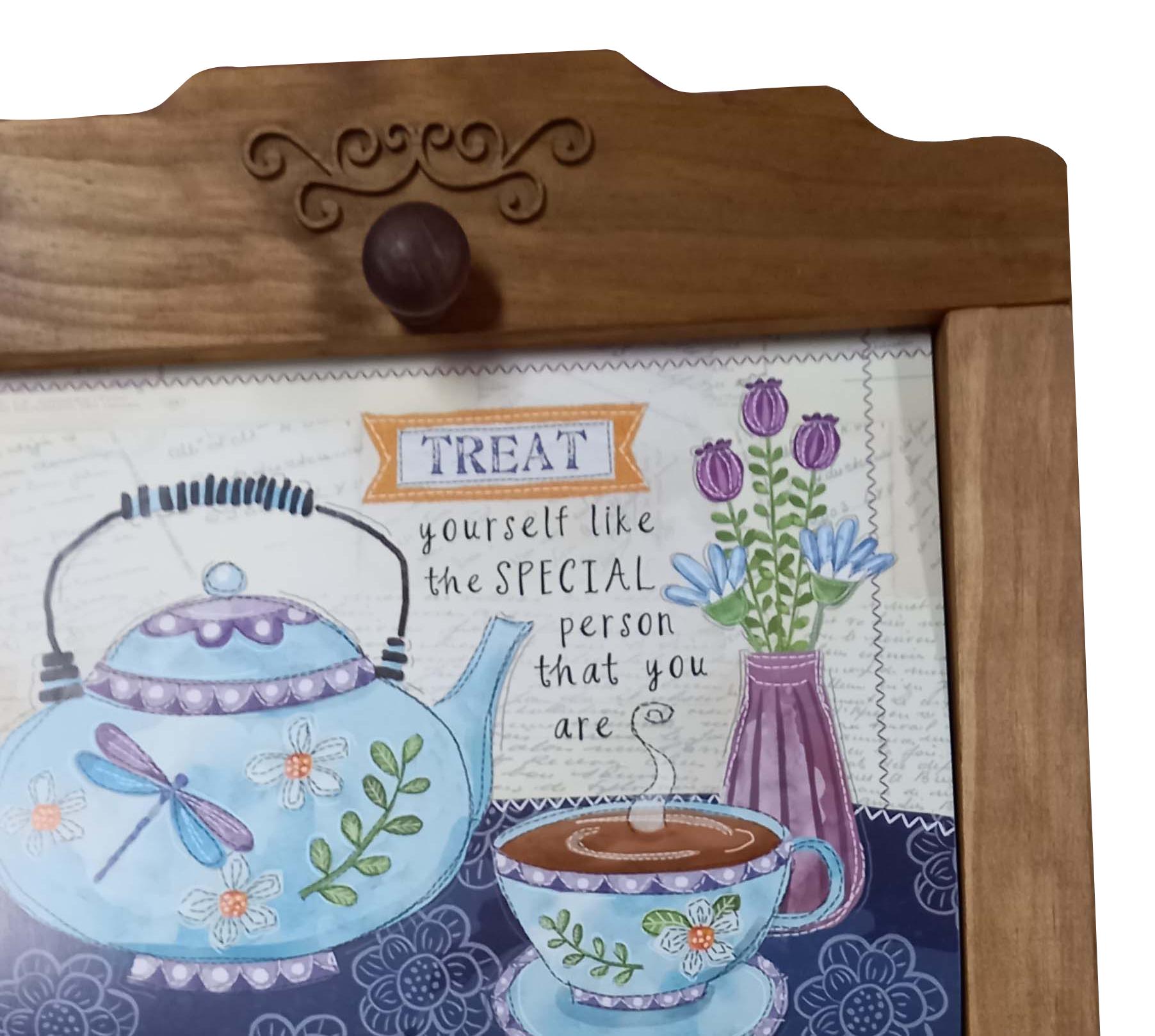 Flip Frame Wood Stained LANG & LEGACY Calendar Frame Calendar Frame Gwen St Designs