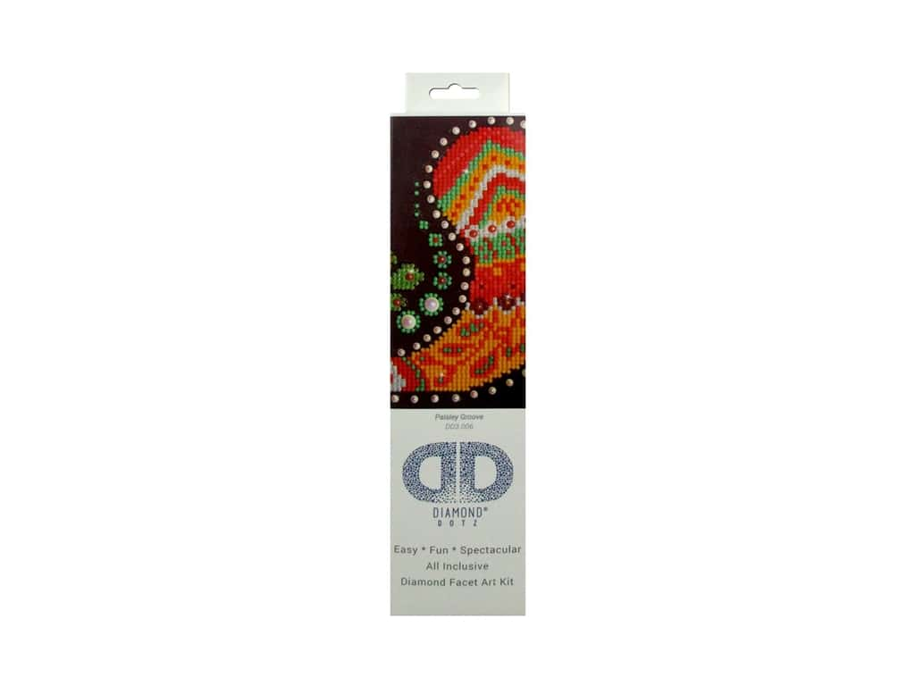 Diamond Dotz - Paisley Groove 20x20cm - Diamond Art Diamond Art Diamond Dotz