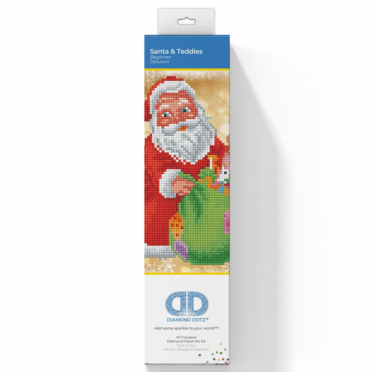 Diamond Dotz - Santa And Teddies 23x25cm - Diamond Art Diamond Art Diamond Dotz