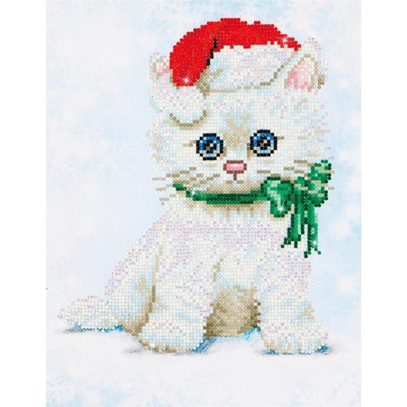 Diamond Dotz - Chrissy Kitty 27x35cm - Diamond Art Diamond Art Diamond Dotz