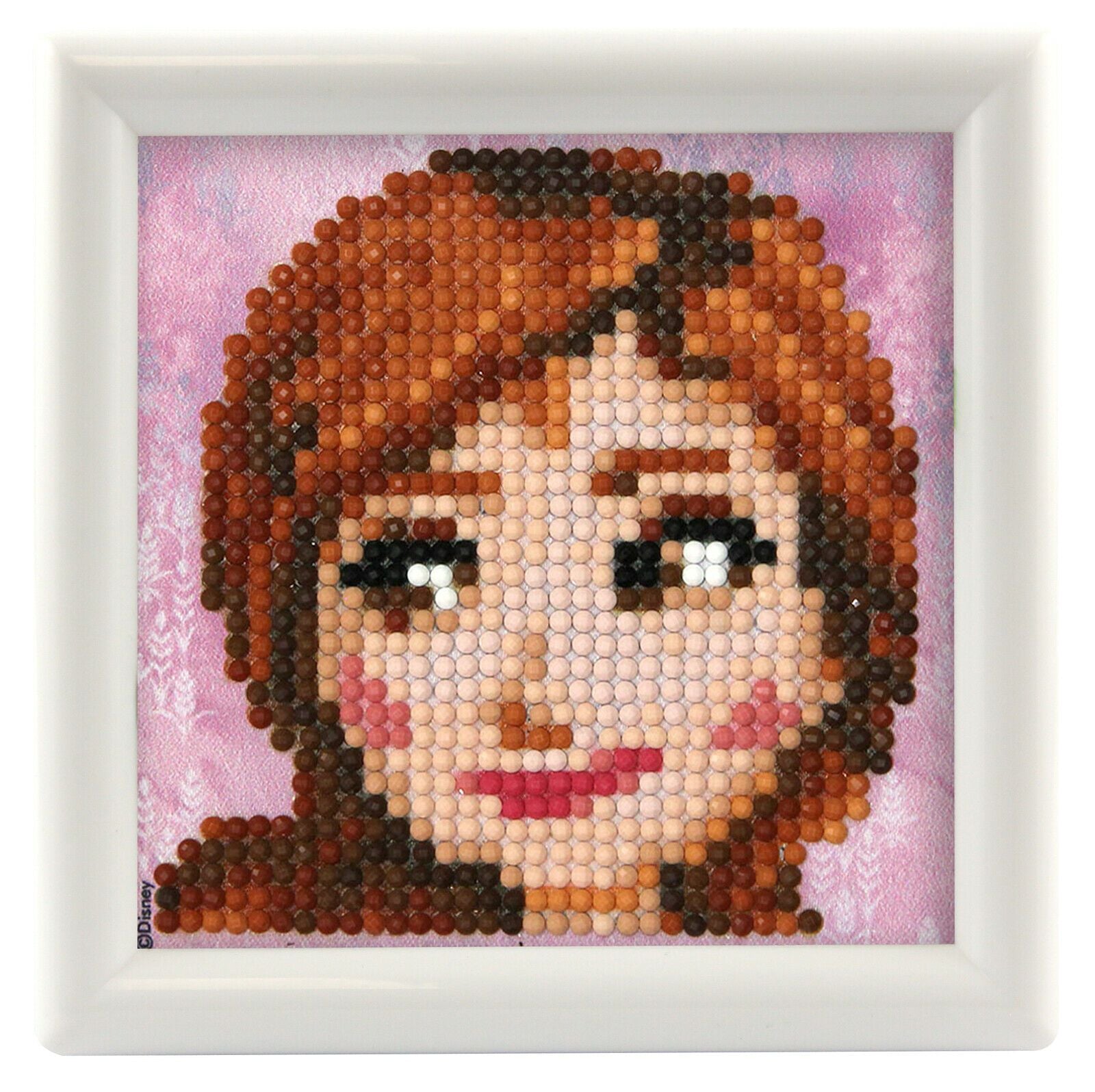 Diamond Dotz - Frozen Mini Anna 10x10cm - Diamond Art