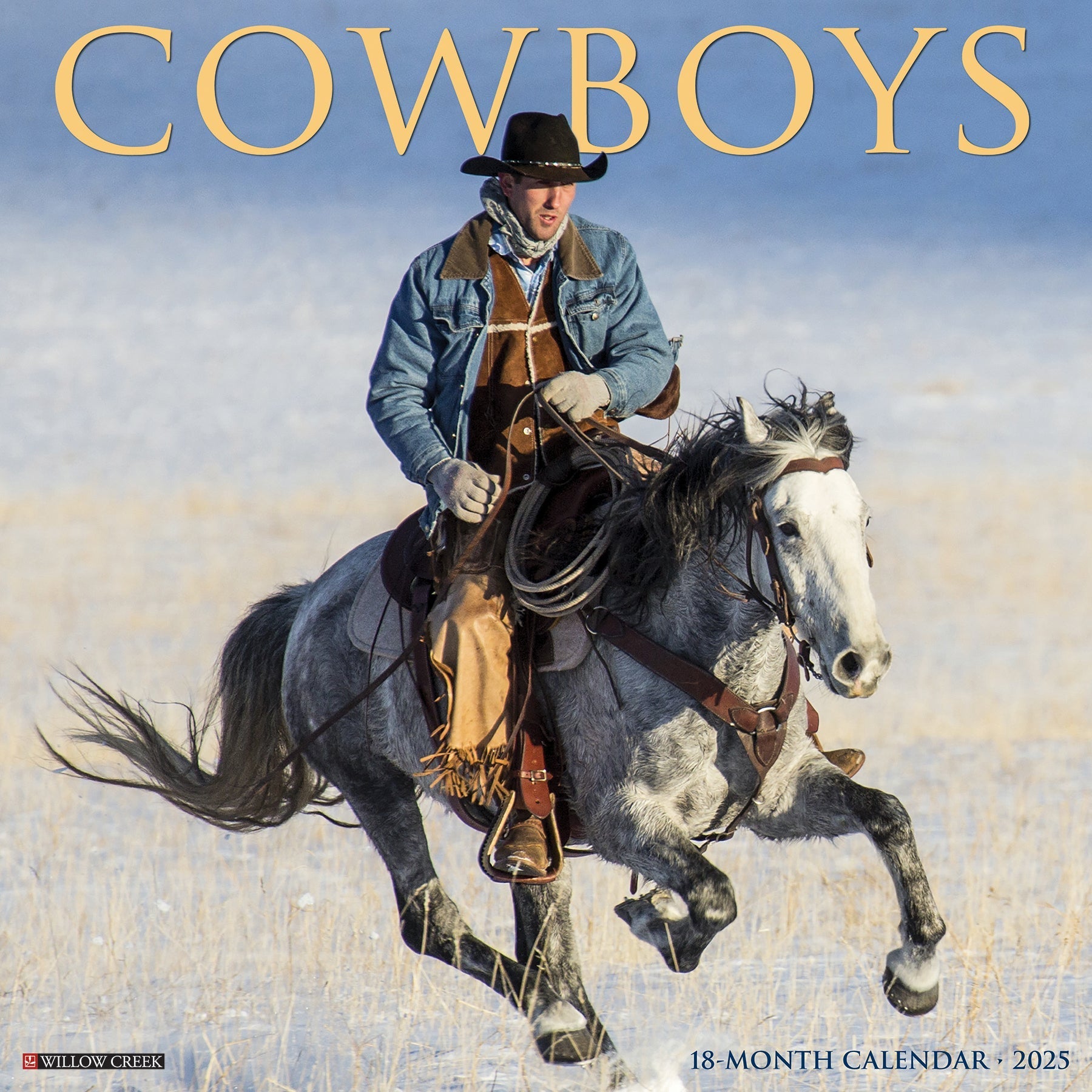 2025 Cowboys - Square Wall Calendar (US Only)