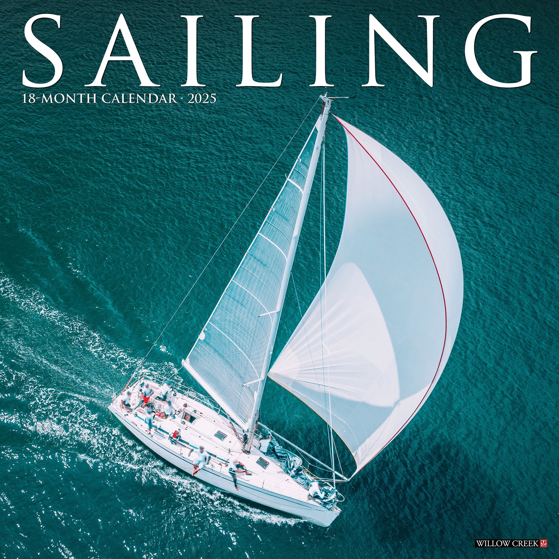 2025 Sailing - Square Wall Calendar (US Only)