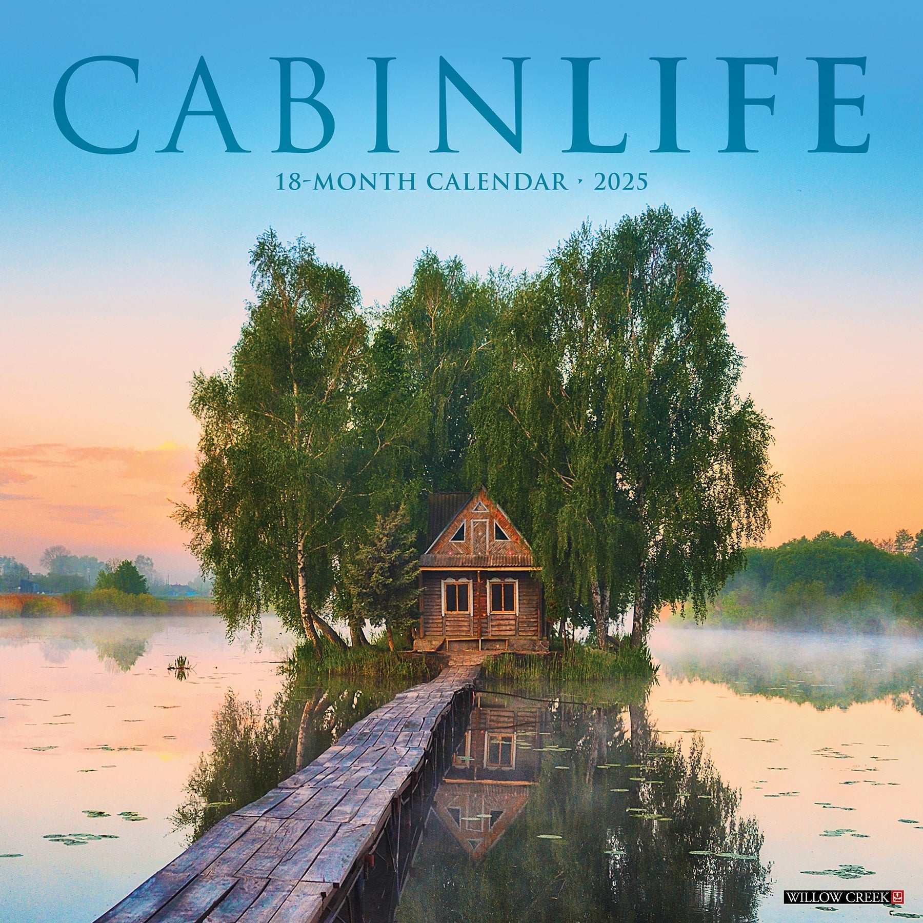 2025 CabinLife - Square Wall Calendar (US Only)