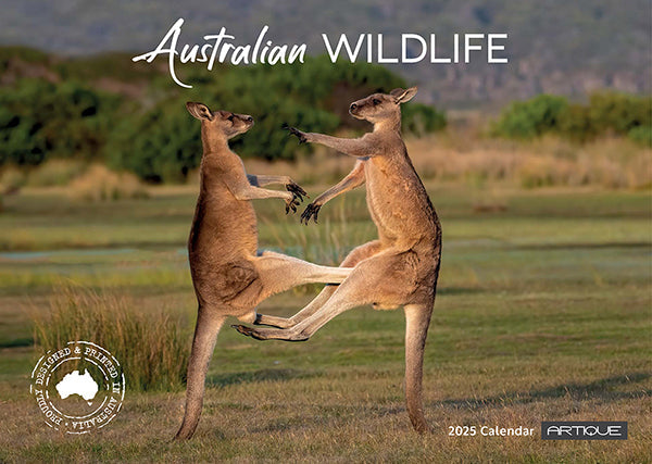 2025 Australian Wildlife By Artique - Horizontal Wall Calendar