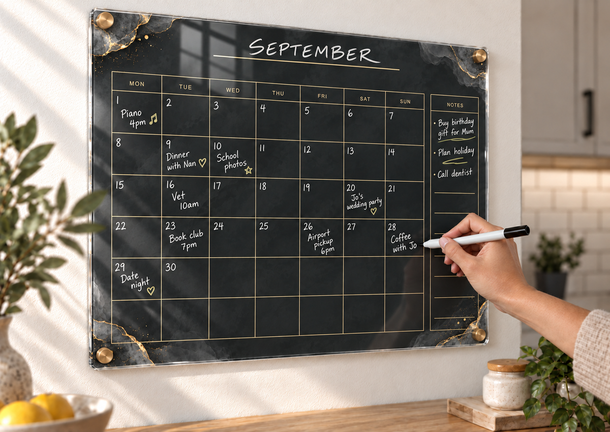 05_-_Smoke___Champagne_A3_Acrylic_Wall_Calendar_-_Dry_Erase_-_EP-AC-A3-003_-_649310204786_-_Writing_in_Use.png