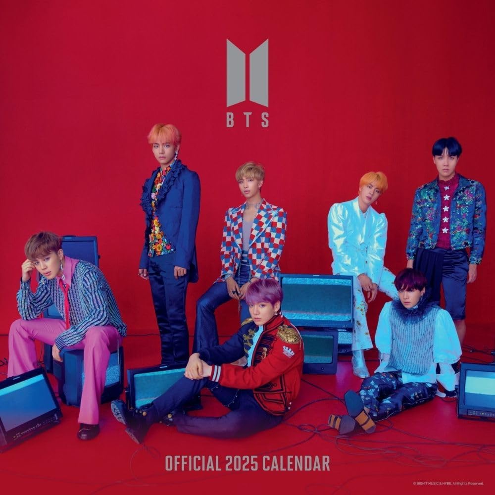 2025 BTS - Square Wall Calendar