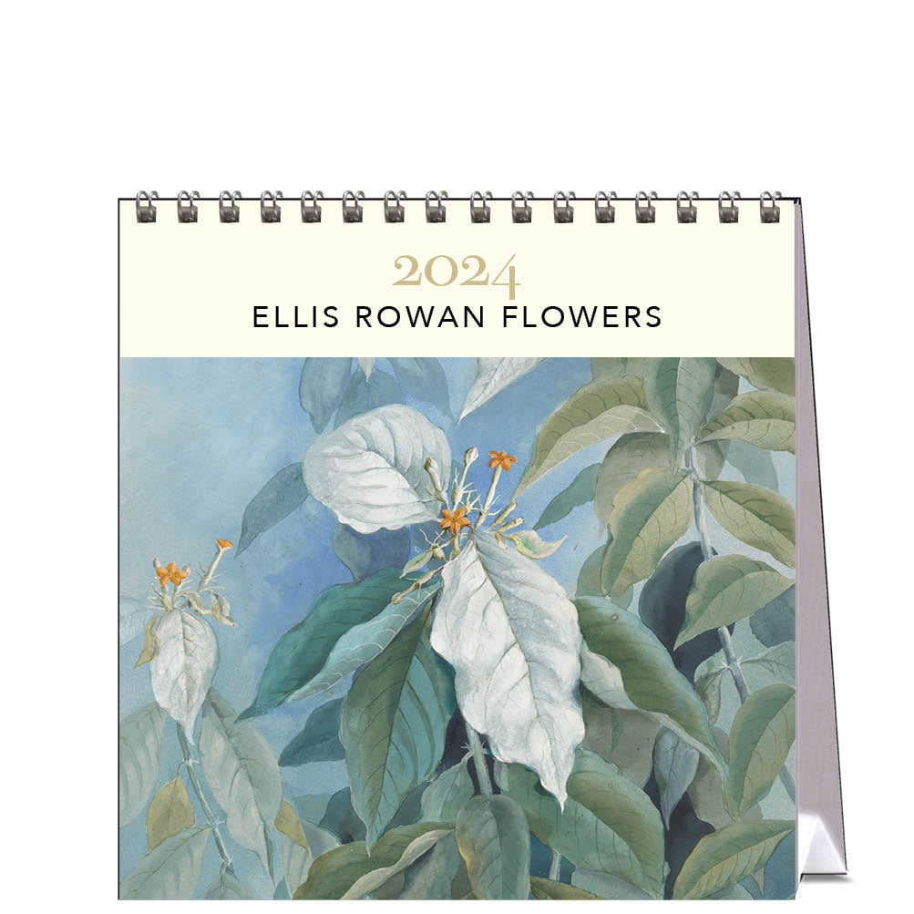 2024 Ellis Rowan Flowers - Desk Easel Calendar