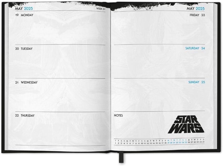 2025 Star Wars Classic - Calendar & Diary Gift Box Set