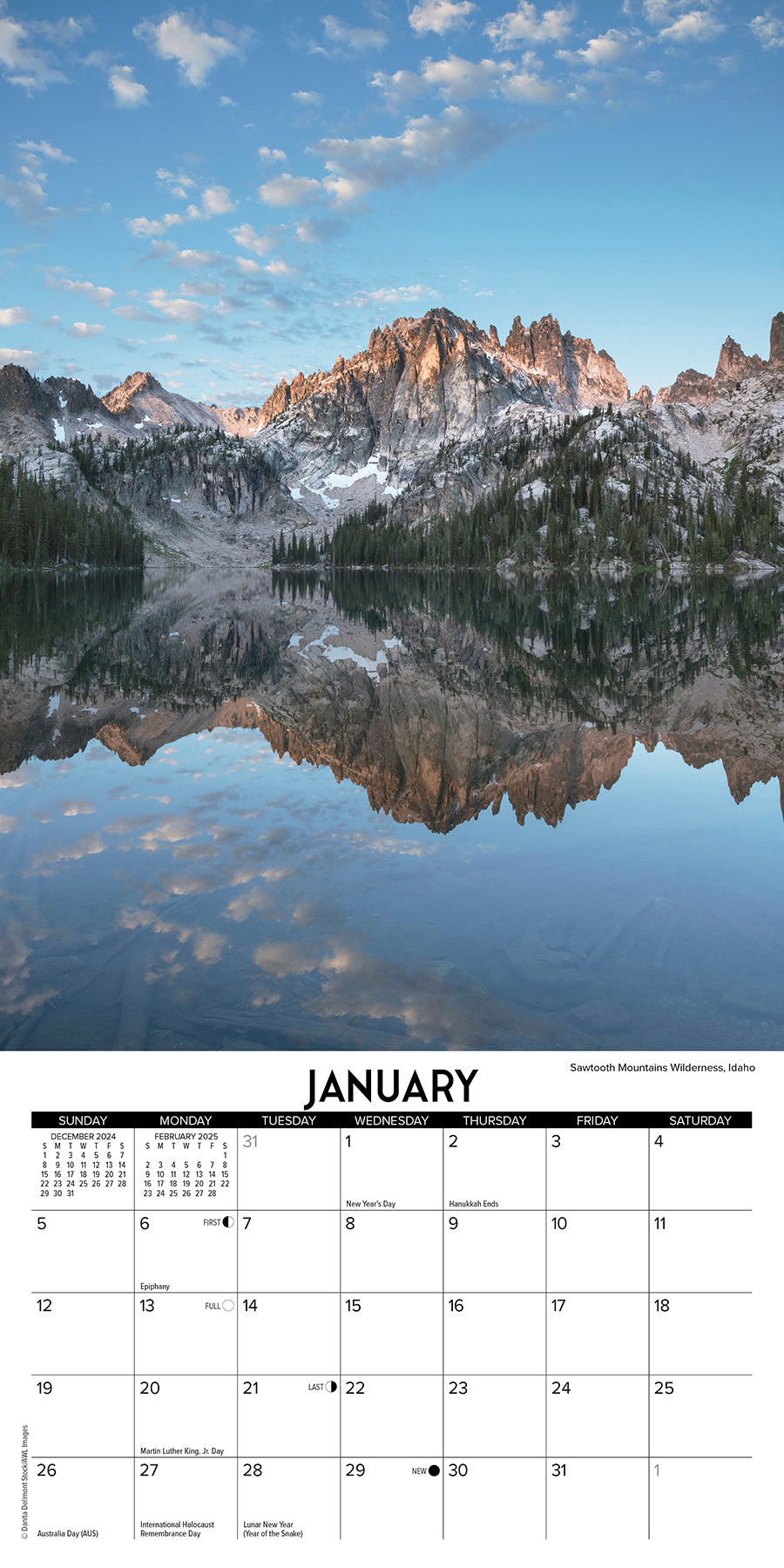 2025 Scenic America - Mini Wall Calendar (US Only)