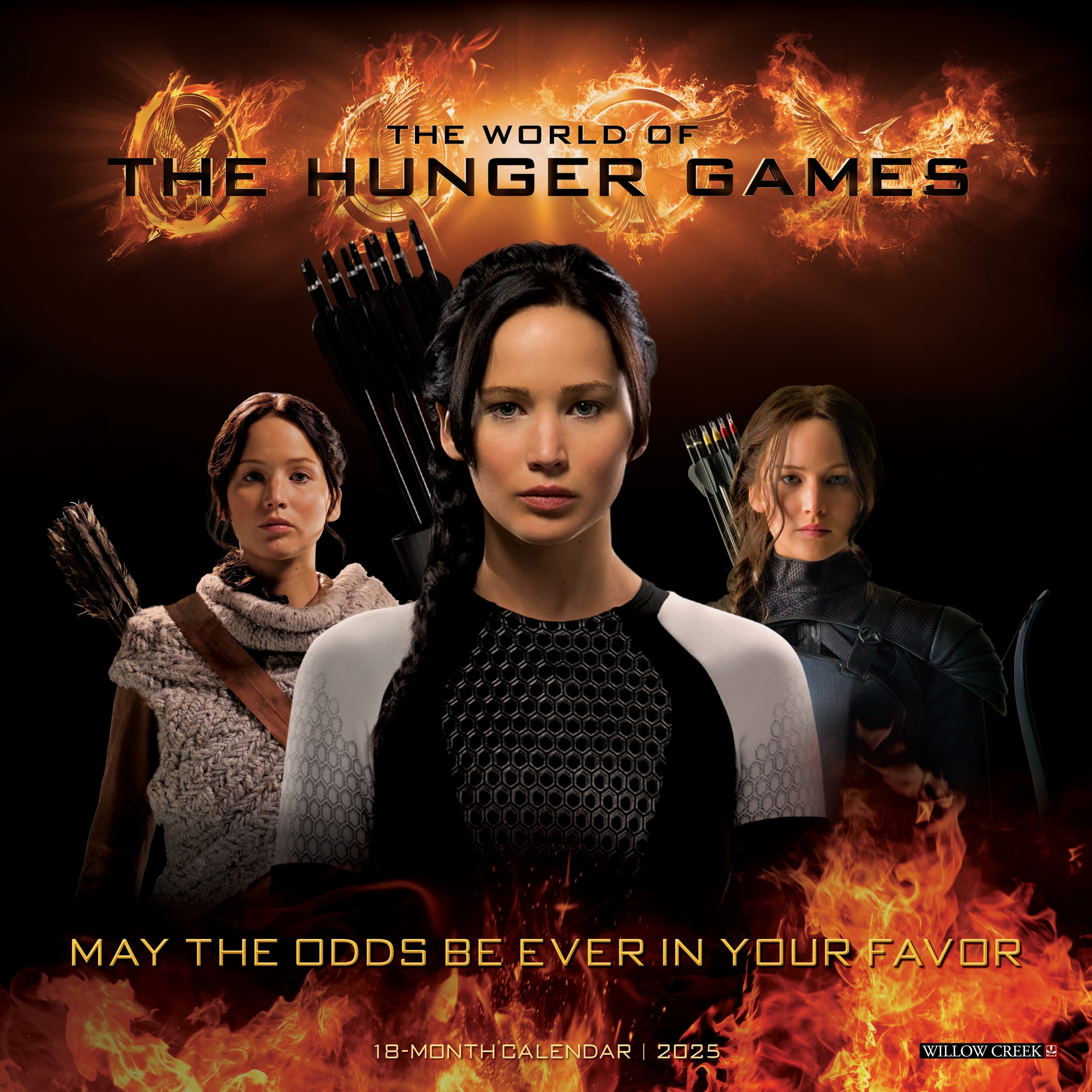 2025 The World Of Hunger Games (w/foil) - Square Wall Calendar (US Only)