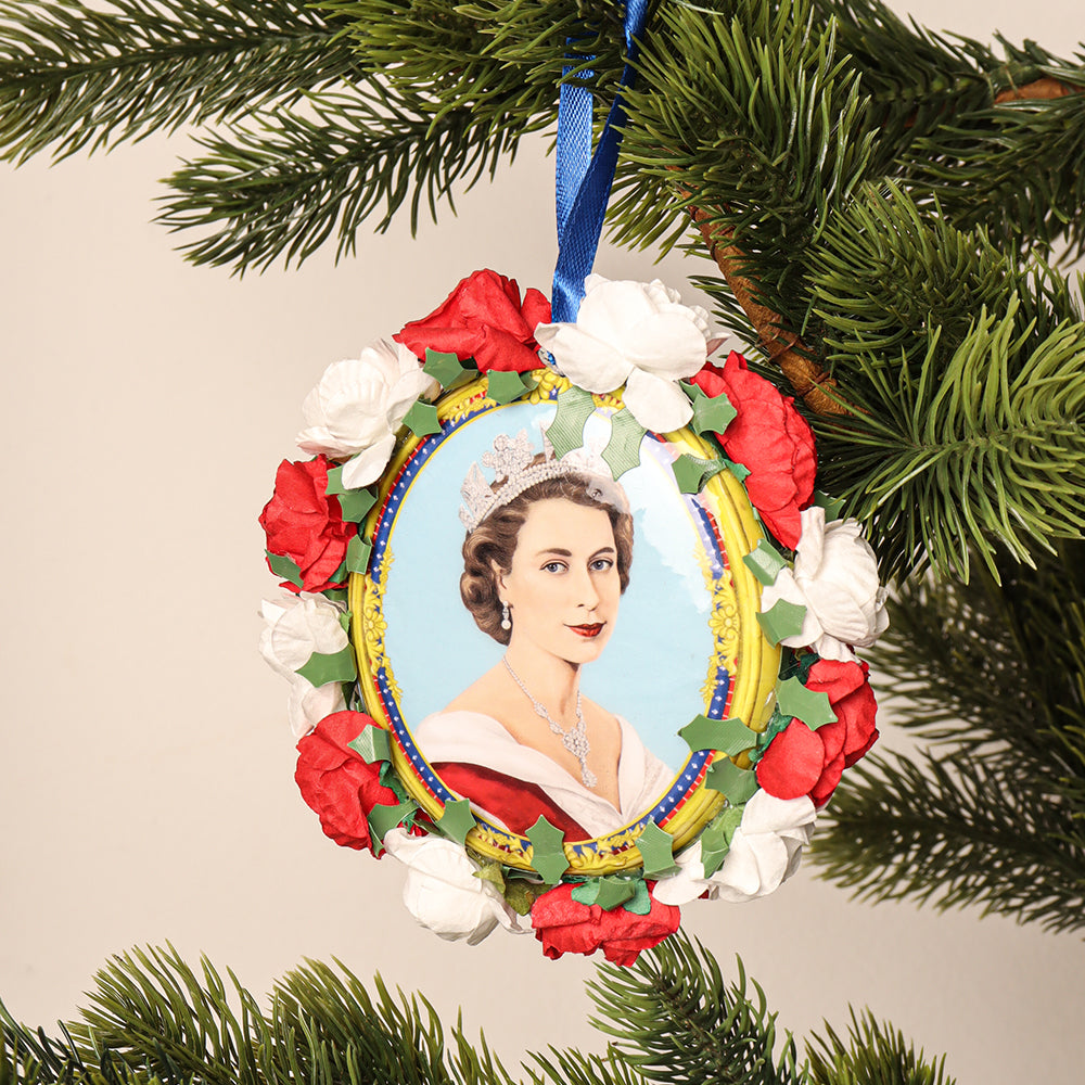 Her Majesty The Queen (3D Bauble) - Christmas Decoration