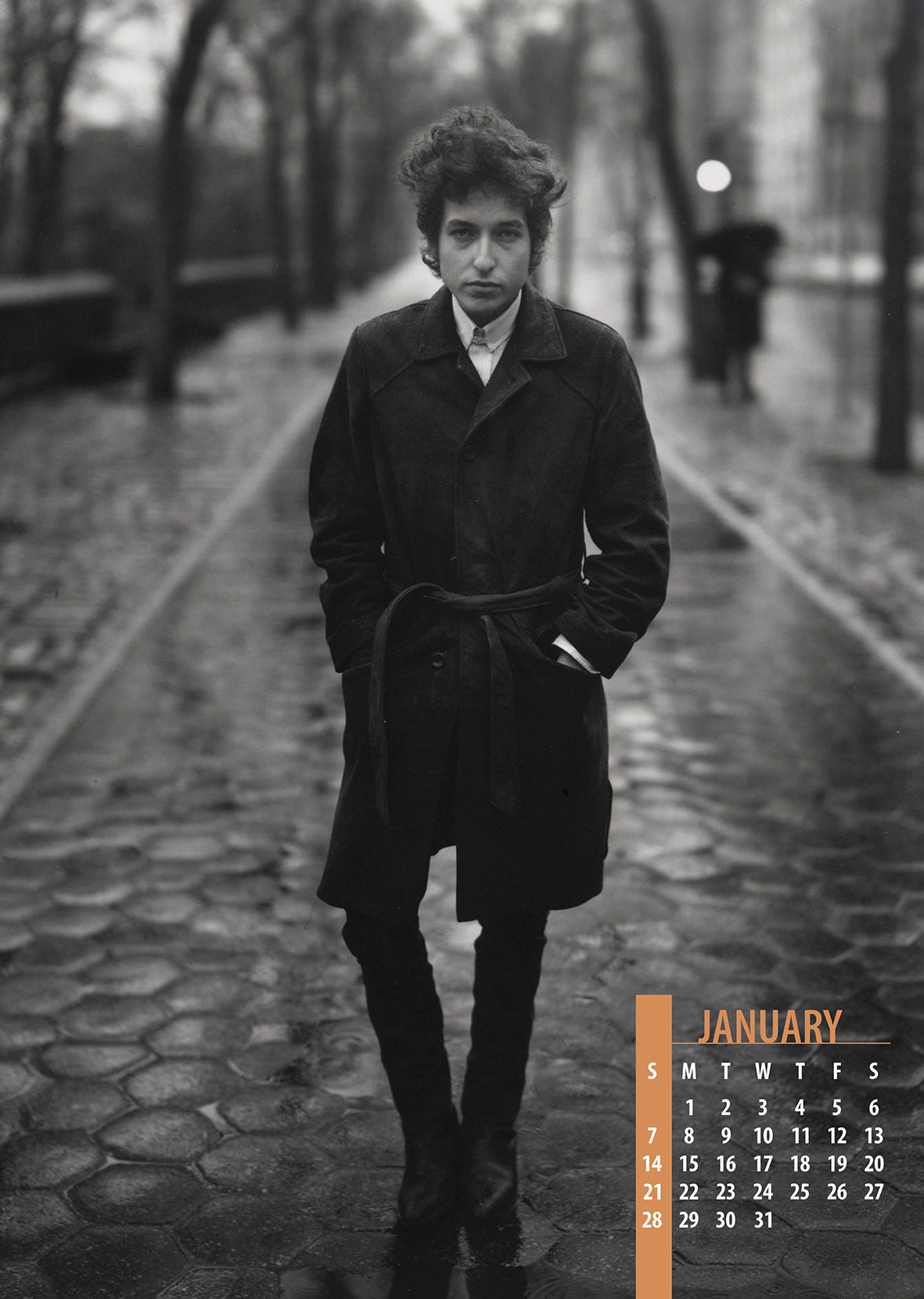 2024 Bob Dylan A3 Wall Calendar