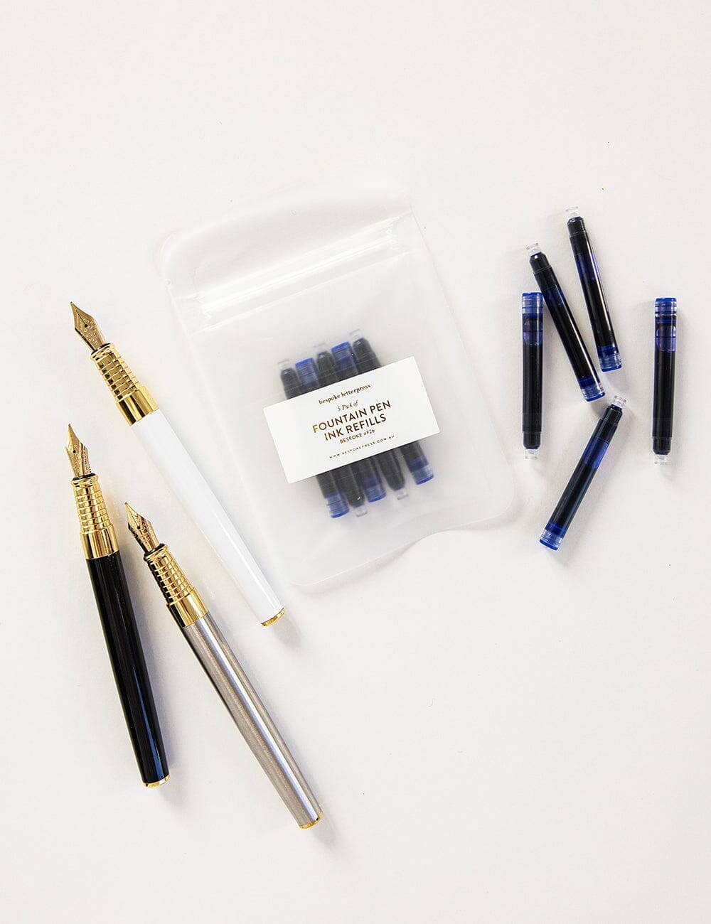 Silver Fountain Pen (Boxed)