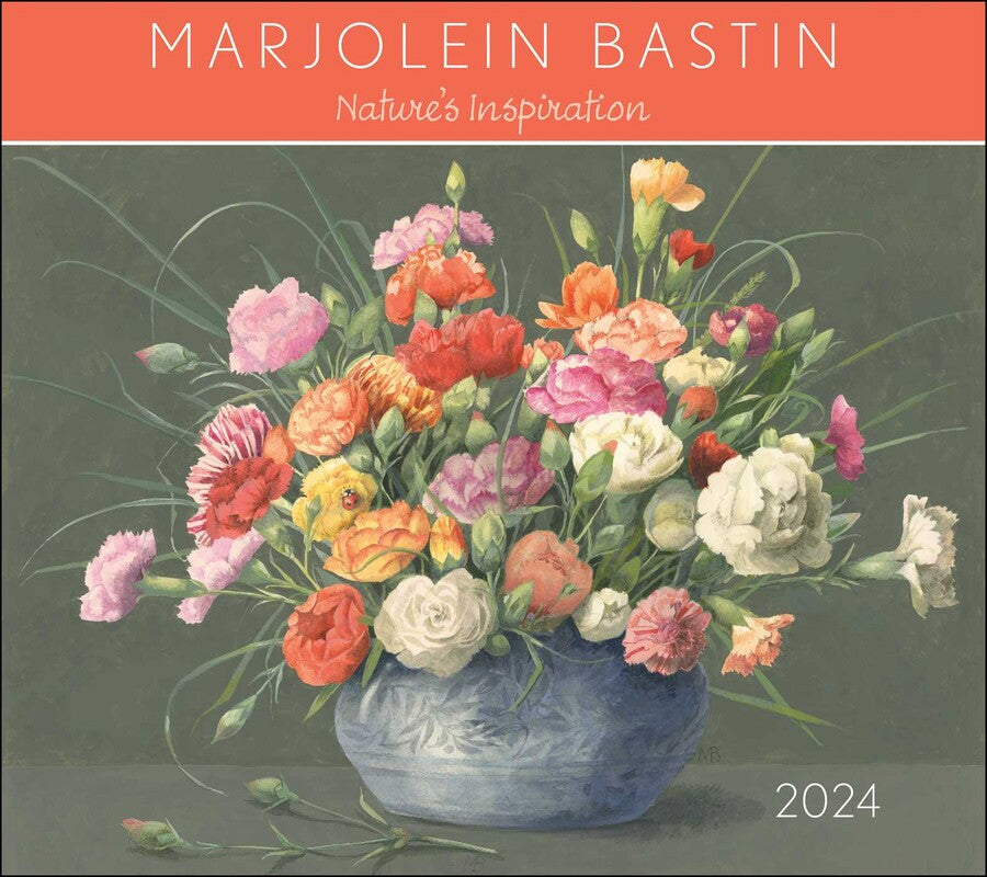 2024 Marjolein Bastin Nature's Inspiration (with Print) - Deluxe Wall Calendar