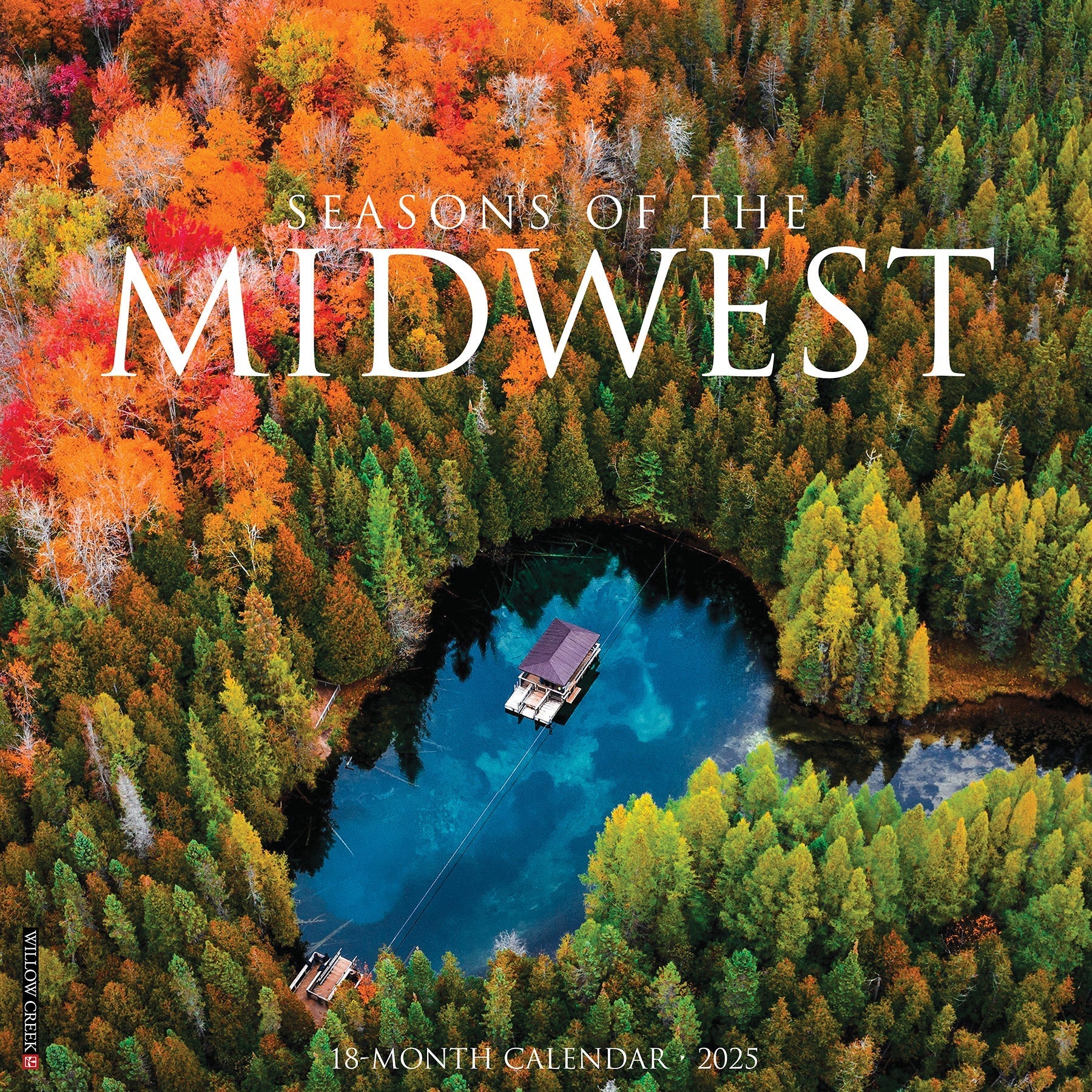 2025 Seasons of the Midwest - Square Wall Calendar (US Only)