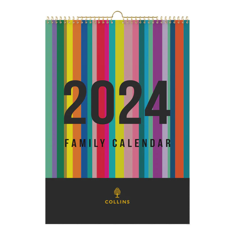 2024 Edge Rainbow - A3 Wall Calendar