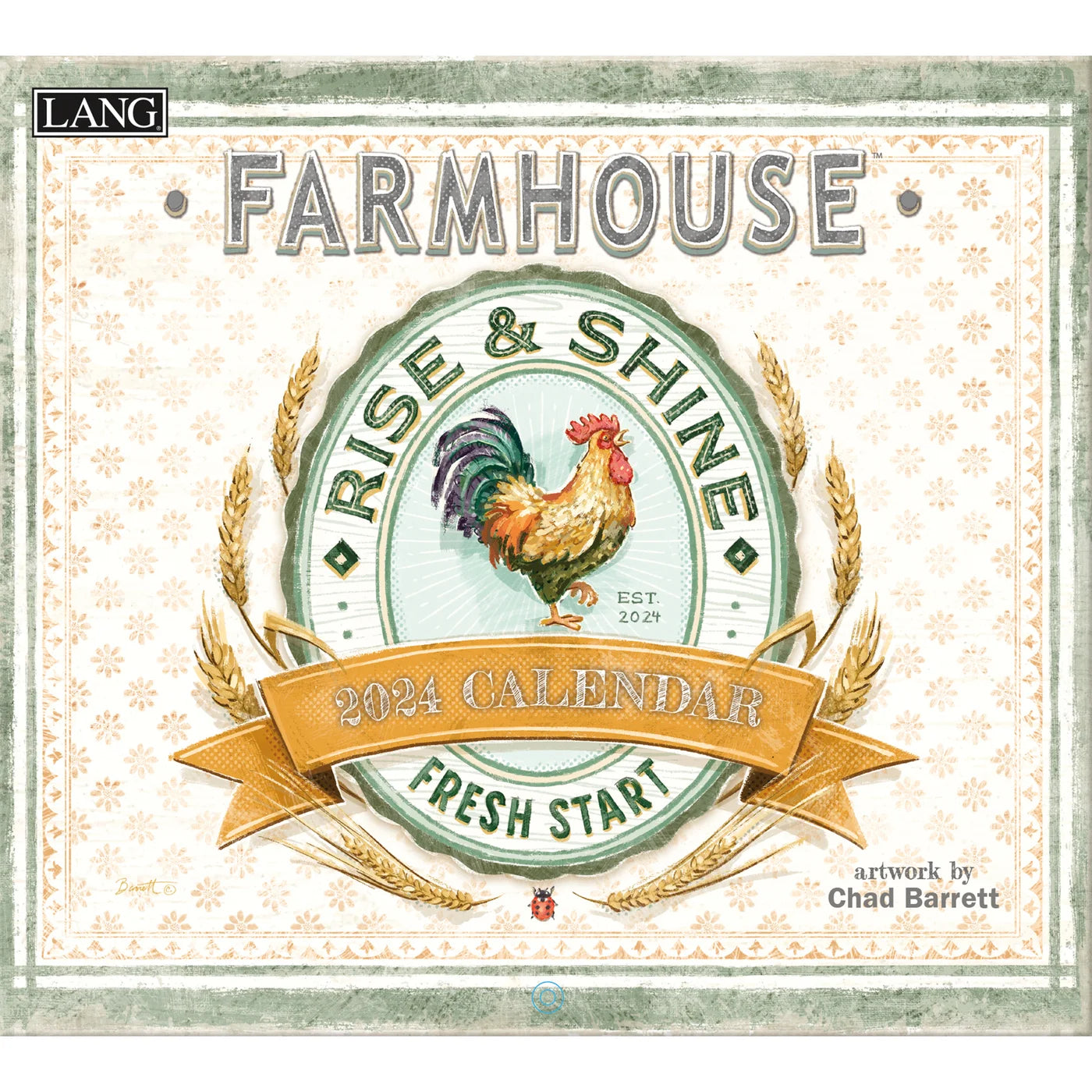 2024 LANG Farmhouse By Chad Barrett - Deluxe Wall Calendar