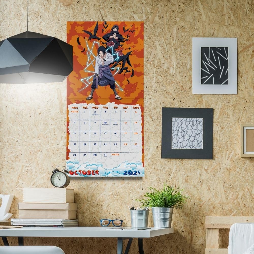 2024 Naruto Shippuden - Square Wall Calendar