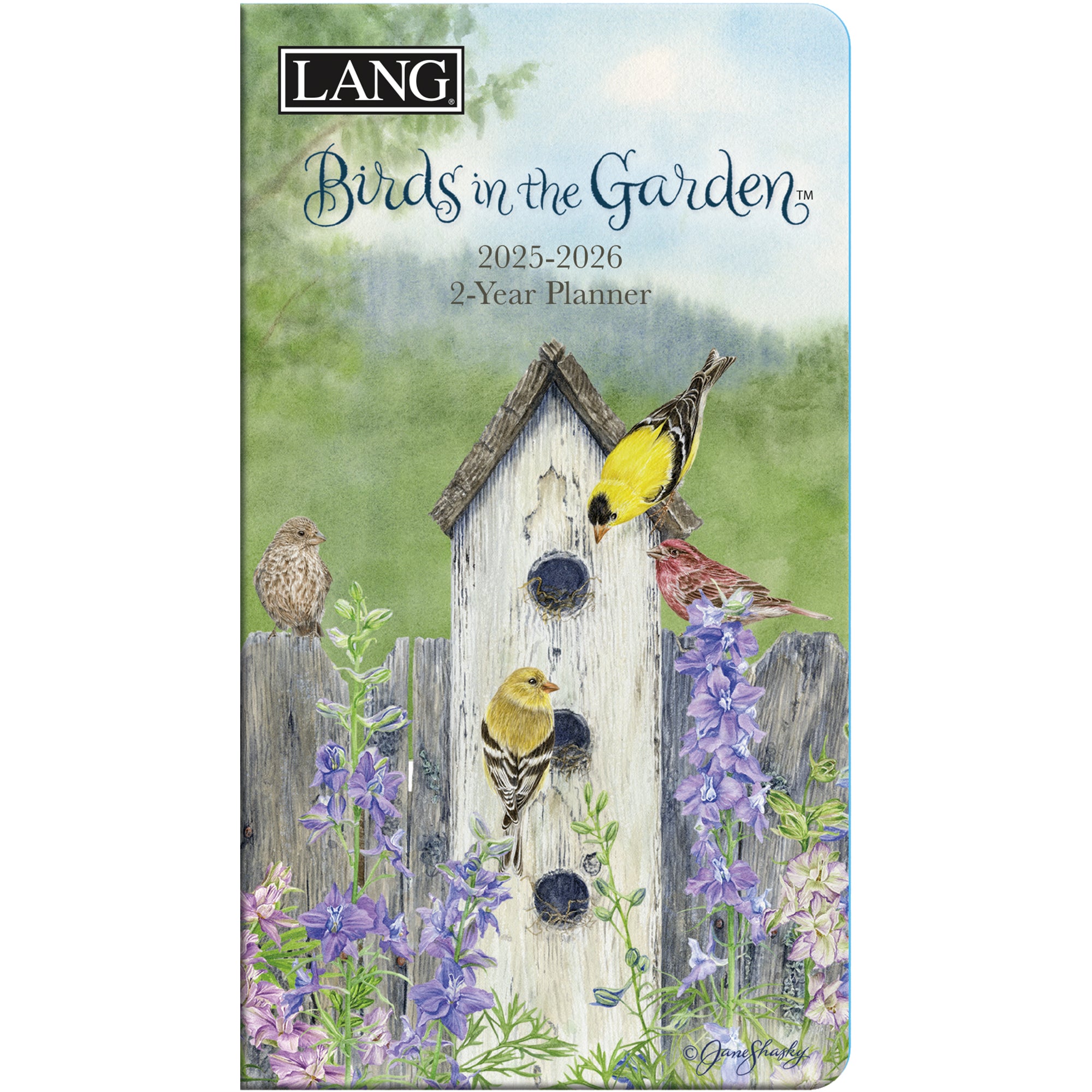 2025-2026 LANG Birds In The Garden - 2 Year Pocket Diary/Planner
