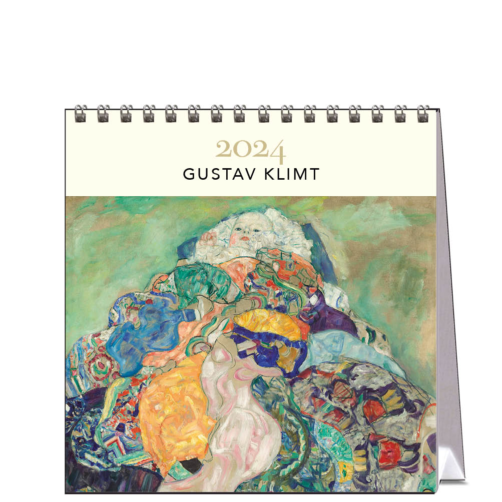 2024 Gustav Klimt - Desk Easel Calendar