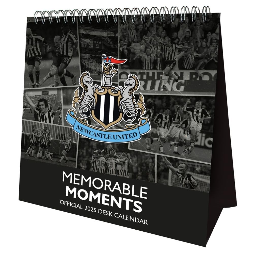 2025 Newcastle United Fc - Desk Easel Calendar