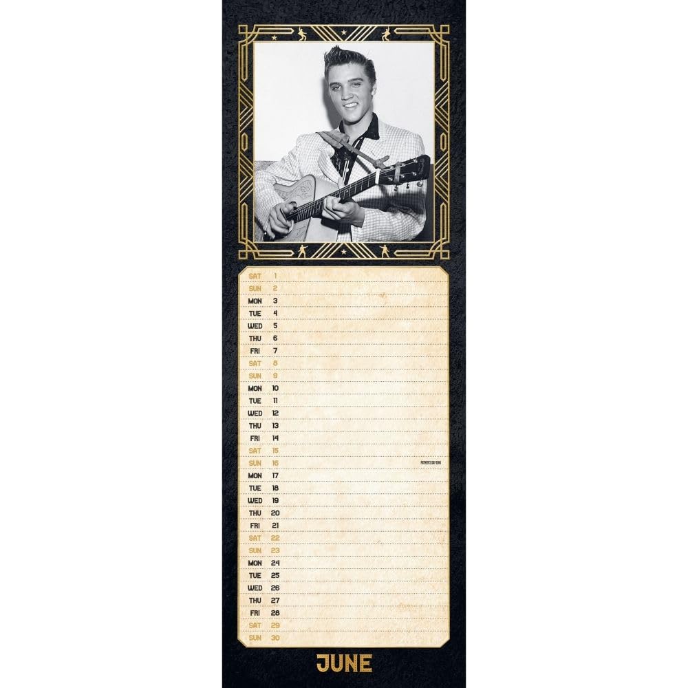 2024 Elvis - Slim Wall Calendar  SOLD OUT